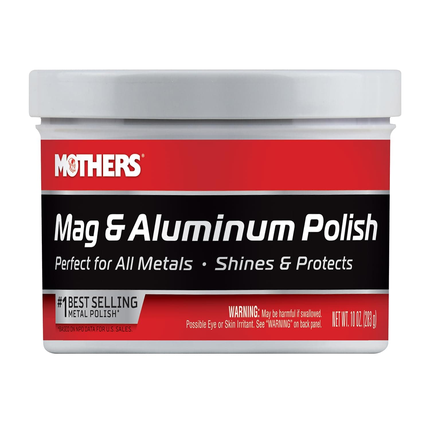 Mothers 05101 Mag & Aluminum Polish - 10 oz.