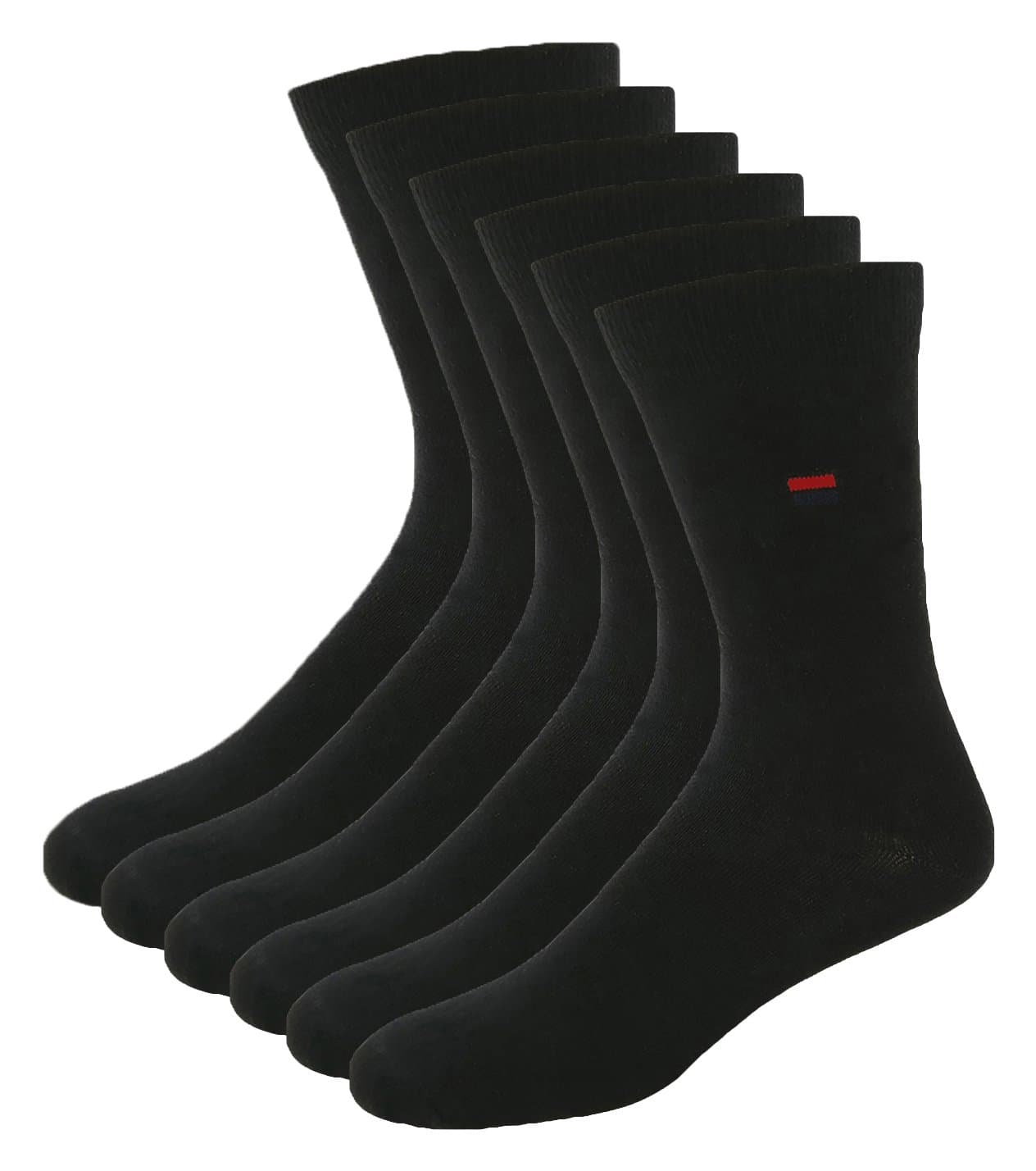 Men's Calf Length Cotton Socks (Pack of 3)
