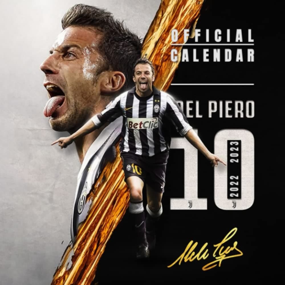 Alessandro Del Piero Calendar 2022-2023: Alessandro Del Piero OFFICIAL SPORT Calendar 2022 – 18 months – BIG SIZE 17"x11". Alessandro Del Piero ... Kalendar calendario calendrier 18 monthy.