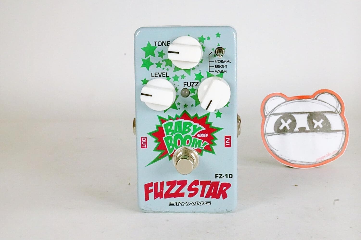 Biyang Fuzz Star FZ-10 Multicolor Guitar Fuzz Pedal
