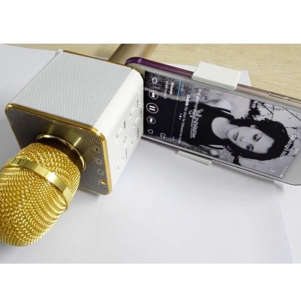 Portable Wireless Karaoke Microphone Handle,Mircophone Stand (Q5 handle)