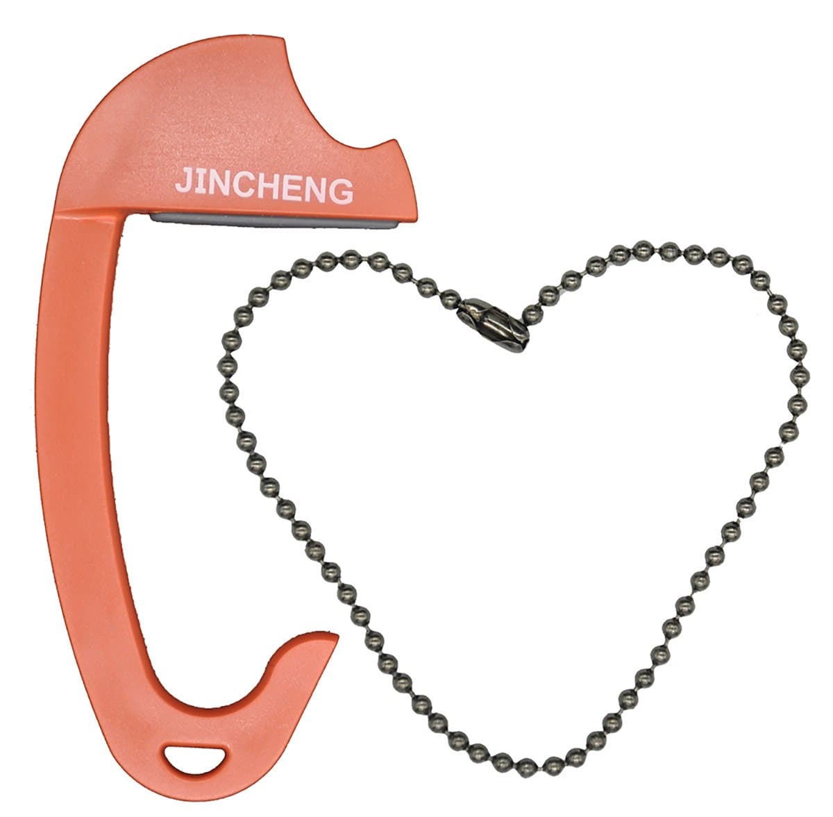 Jincheng Handbag Hook for Table or Car, Portable Bag Hanger for 15Kg Maximum Weight, Red Color