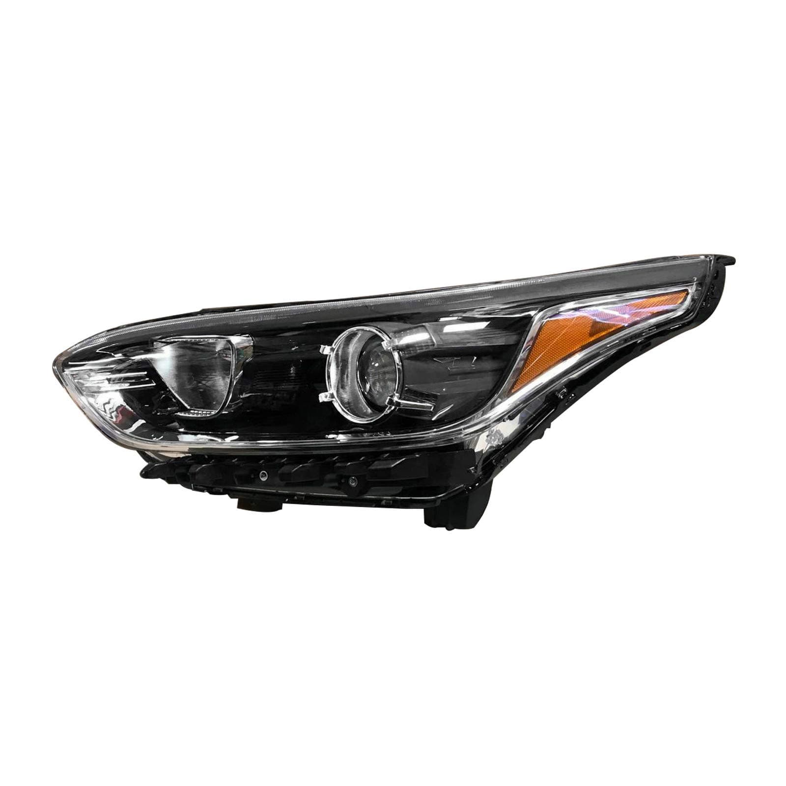Aftermarket Halogen Headlamp Headlight Assembly without LED DRL Replaces 92101-M7000 92101M7000 KI2502230 Compatible with 2019 2020 Forte | Left Driver Side 1pc