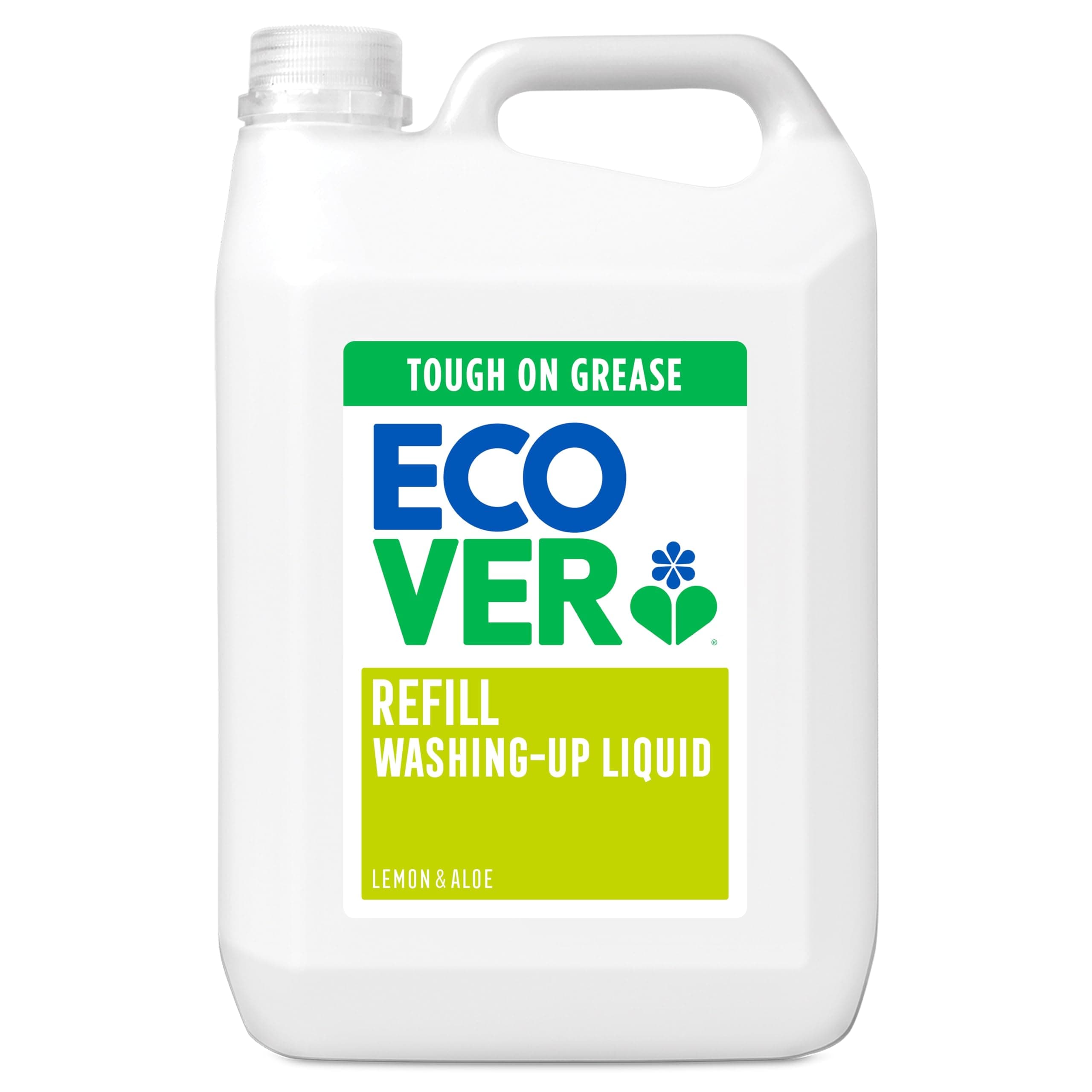 Washing Up Liquid Refill, Lemon & Aloe Vera, 5L