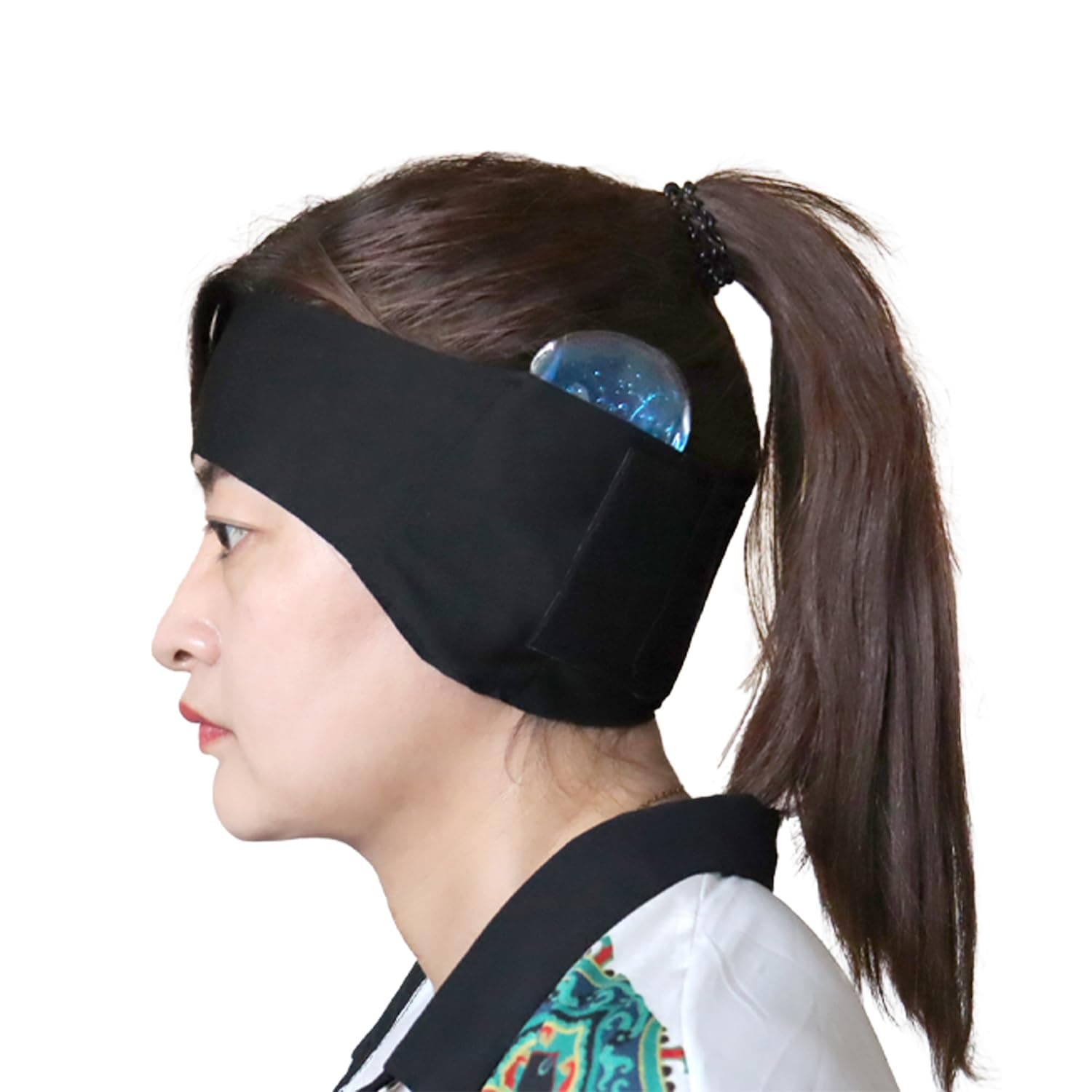 Post Surgical Otoplasty Compression Headband Post-op Recovery Ear Band with Cold Packs Compression Ear Band for Women and Men