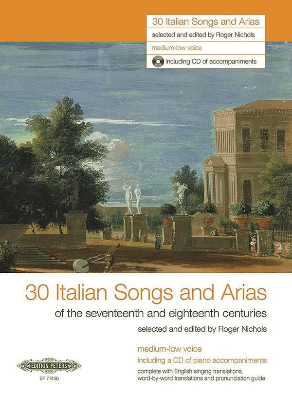 30 Italian Songs and Arias (Medium/Low Voice) with CD