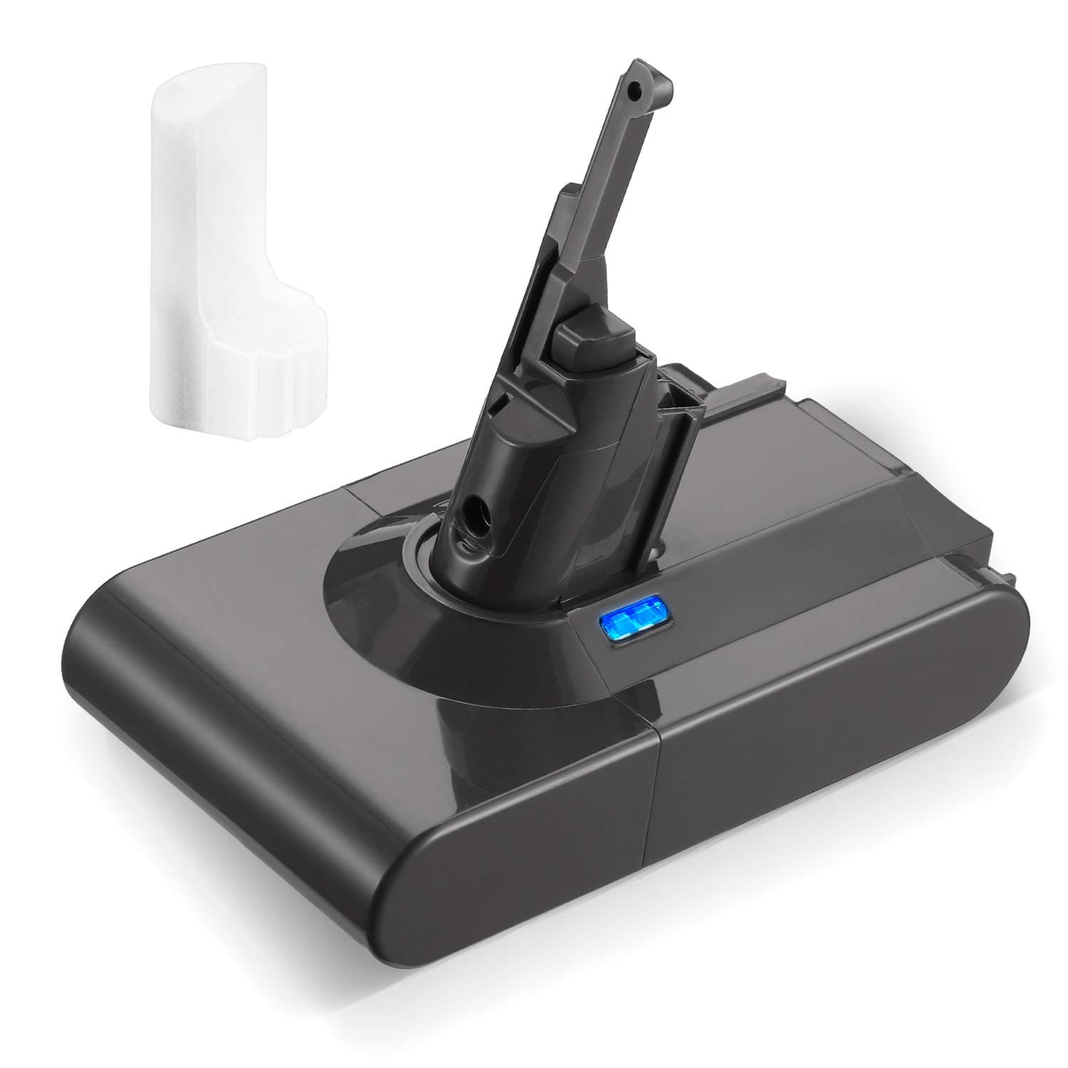 FirstPower 5000mAh V8 Battery Replacement 21.6V with 2 Filters- Compatible with V8 Animal V8 Absolute V8 Fluffy V8 Motorhead V8 Carbon Fiber Cord-Free Handheld Vacuum