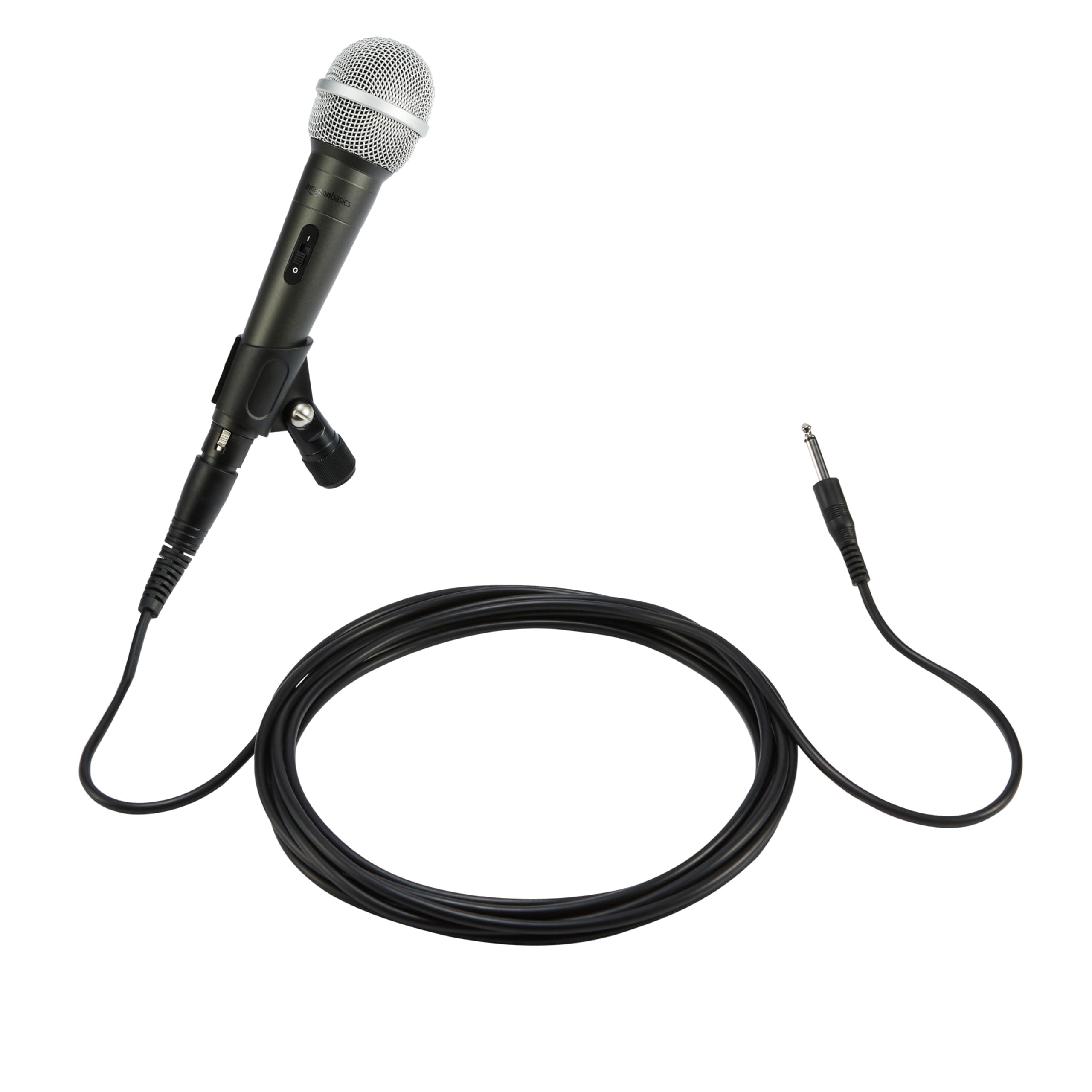 Dynamic Vocal Microphone with Cable for Podcasting, Recording, Broadcasting, Live Performance, Karaoke, Cardioid Pattern