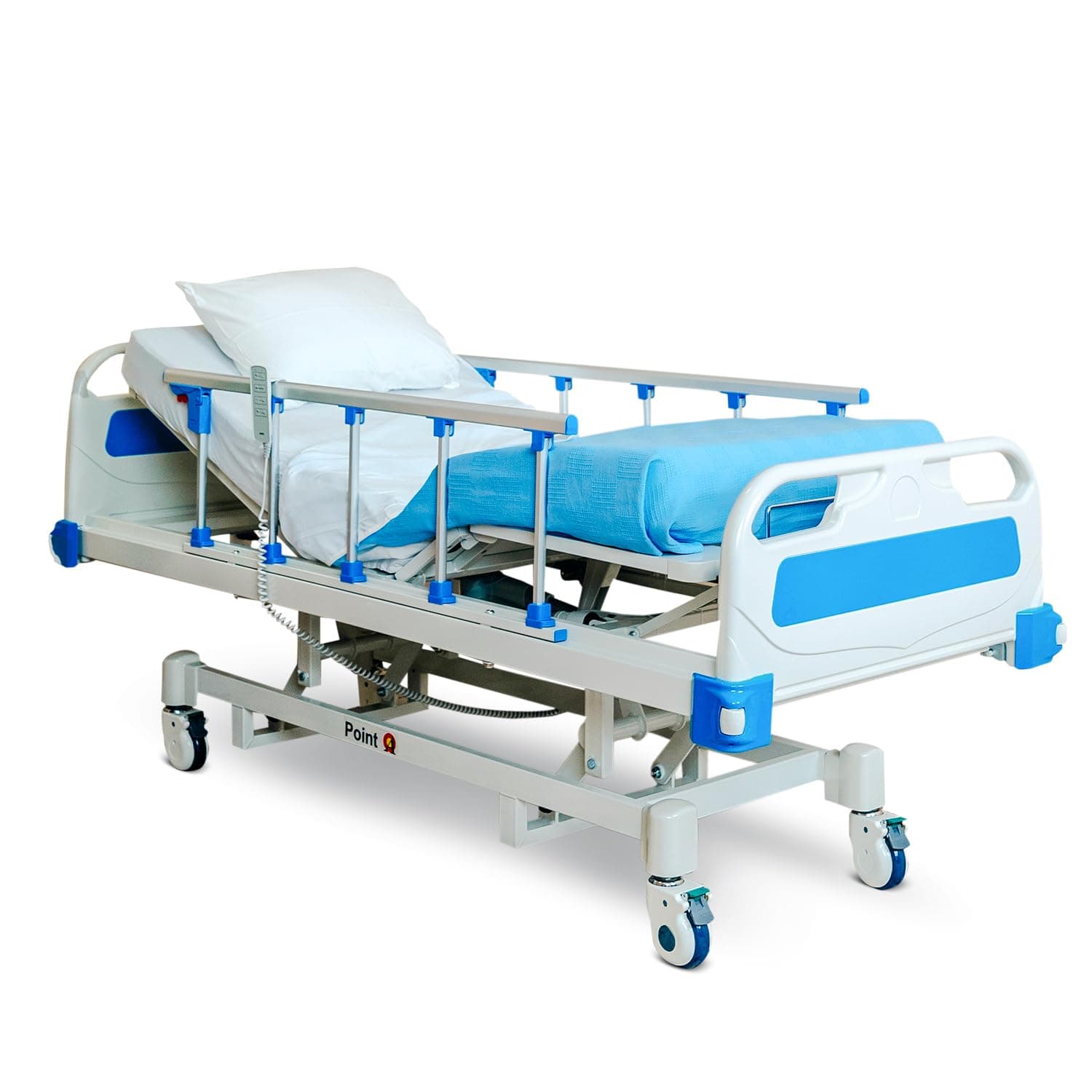 Point A (PAM-3) Premium Full Electric Hospital Bed, 4.7" Foam Mattress Made i...