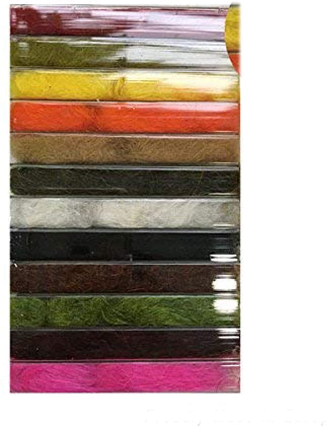 Riverruns Fly Tying Material Feather Fly Fishing Dubbing Starter Kit Dispenser Dry Flies Wet Streamers Nymph Salmon Steel Head Saltwater Flies