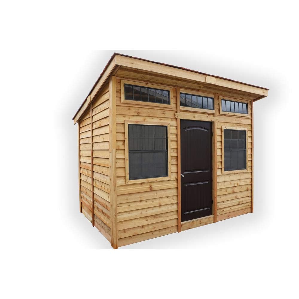 Outdoor Living Today Studio 12x8 Cedar Garden Shed- ON SALE NOW