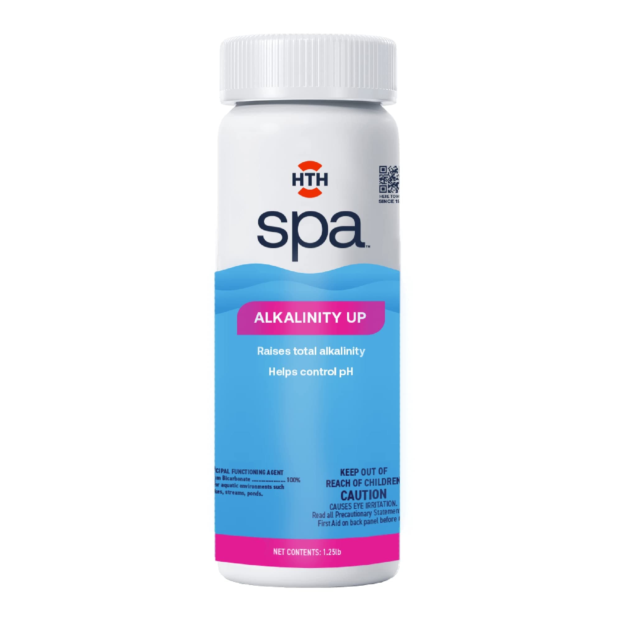 Spa 86131 Alkalinity up, Spa & Hot Tub Chemical Raises Alkalinity, Stabilizes pH Fluctuation, 1.25 lbs