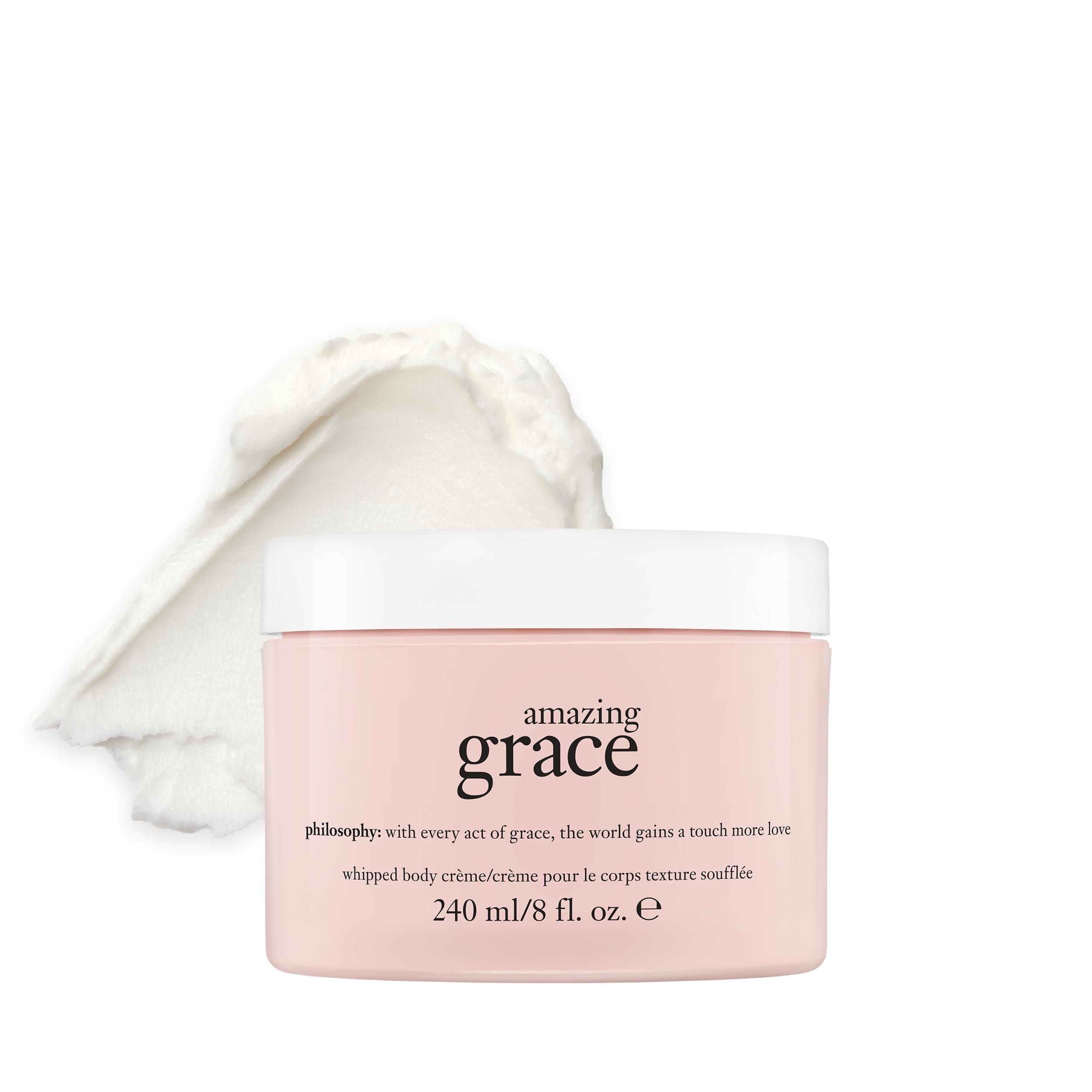 philosophy Amazing Grace Whipped Body Crème, 8 oz (Pack of 1)