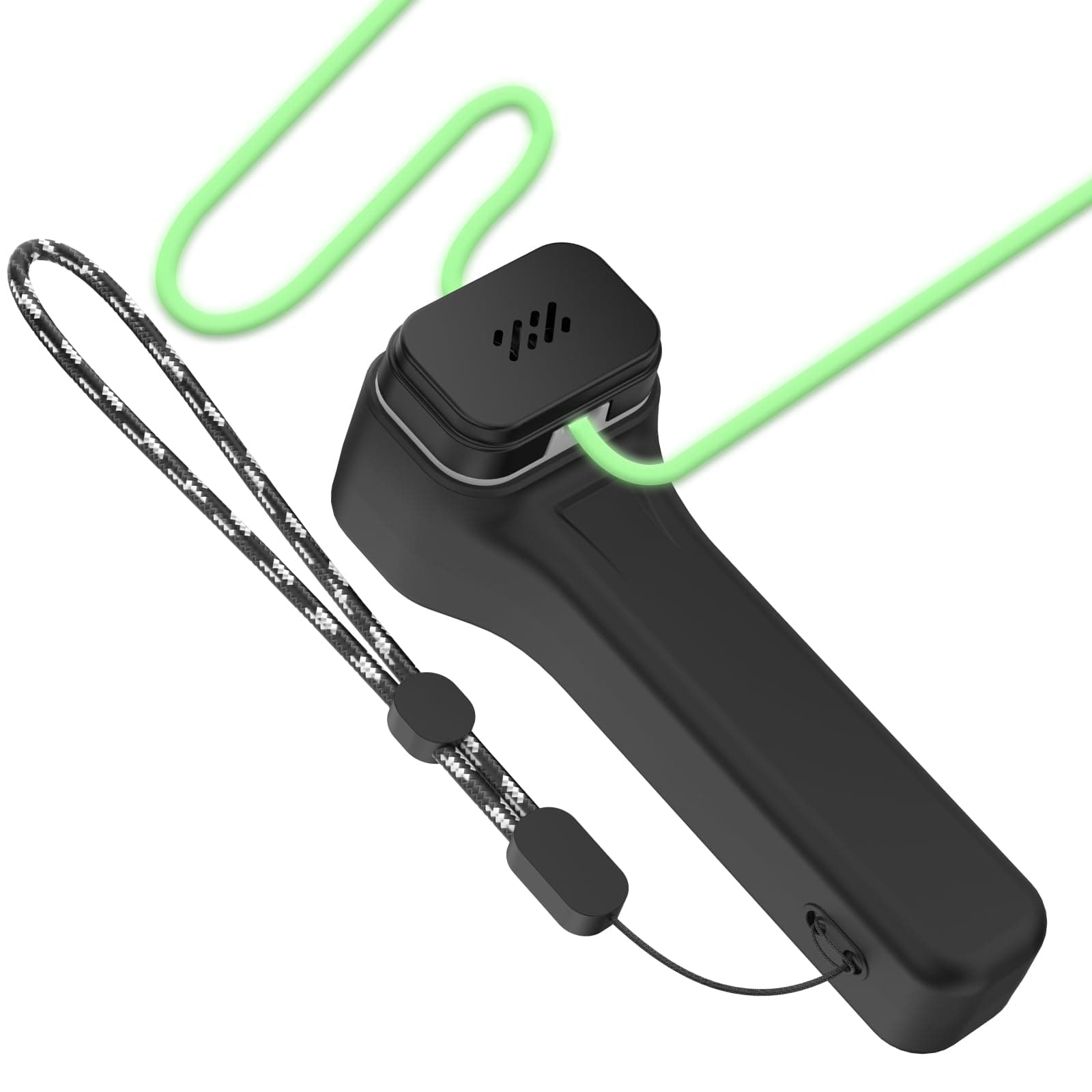 Silicone Case Cover for Loop Lasso Nano String Shooter Toy,Anti Slip Shockproof Protective Case Compatible Loop Lasso Nano String Shooter Toy, Cover for String Shooter Toy with Lanyard (Black)