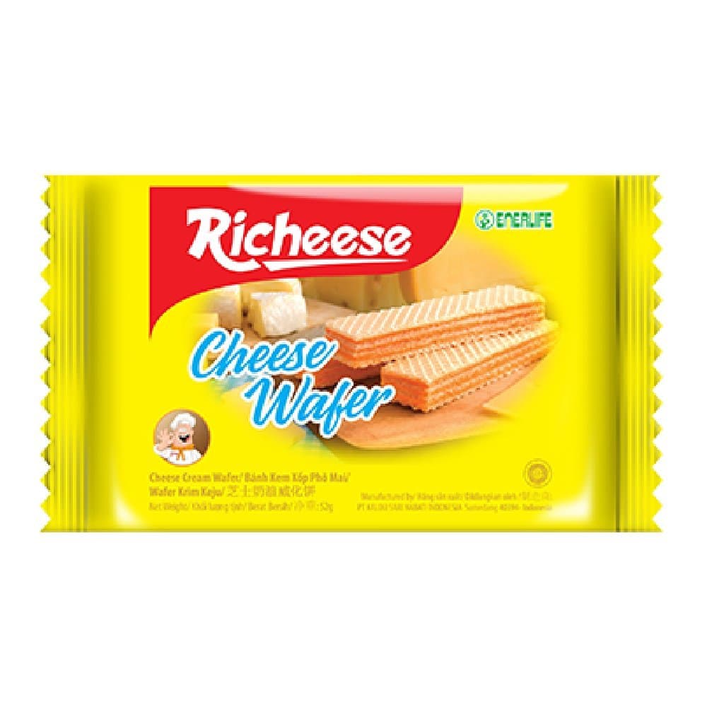 Nabati Richeese Cheese Wafer 50g (50 Packs)