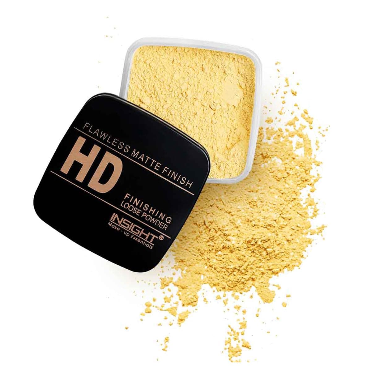 HD Finishing Loose Powder|Matte Finish|Silky Texture| Long-Lasting | Lightweight |Controls Oil & Sebum | Blurs Pores & Fine Lines|Suitable for All Skin|Light-30g