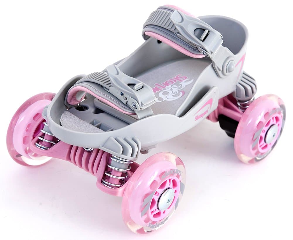 SKORPIES Kids Skates - Pink / Grey