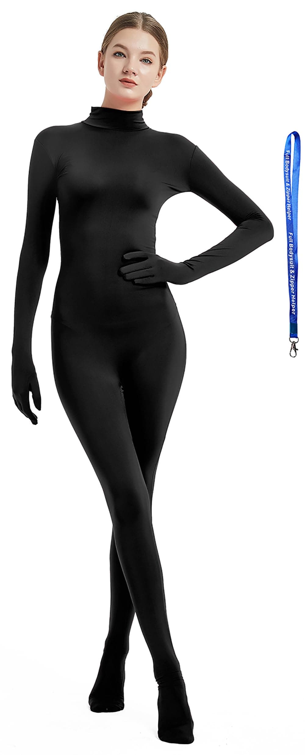 Womens Costume Without Hood Spandex Zentai Unitard Body Suit