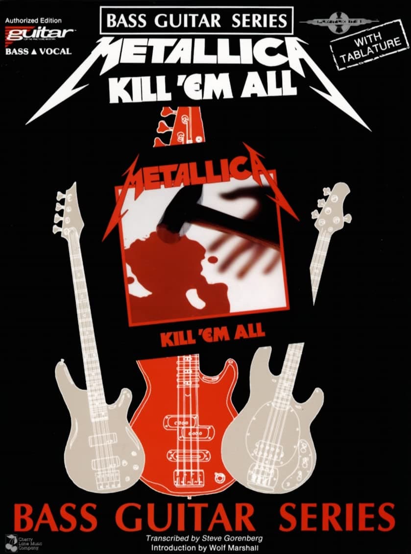 Metallica: Kill 'Em All (Play-It-Like-It-Is Bass Series)