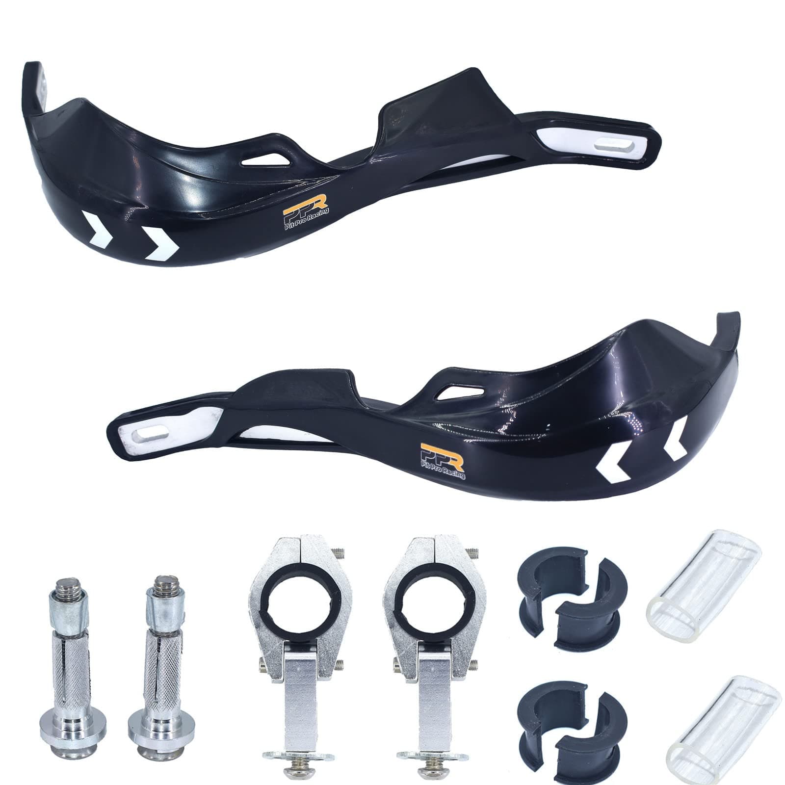 Motorcycle Universal Handguards, Aluminum Hand Guards Brush Bar Fits For CRF50 CR80 CR85 CRF110 CR125R CR250R off Road ATV Motocross Dirt Bike(Blue)