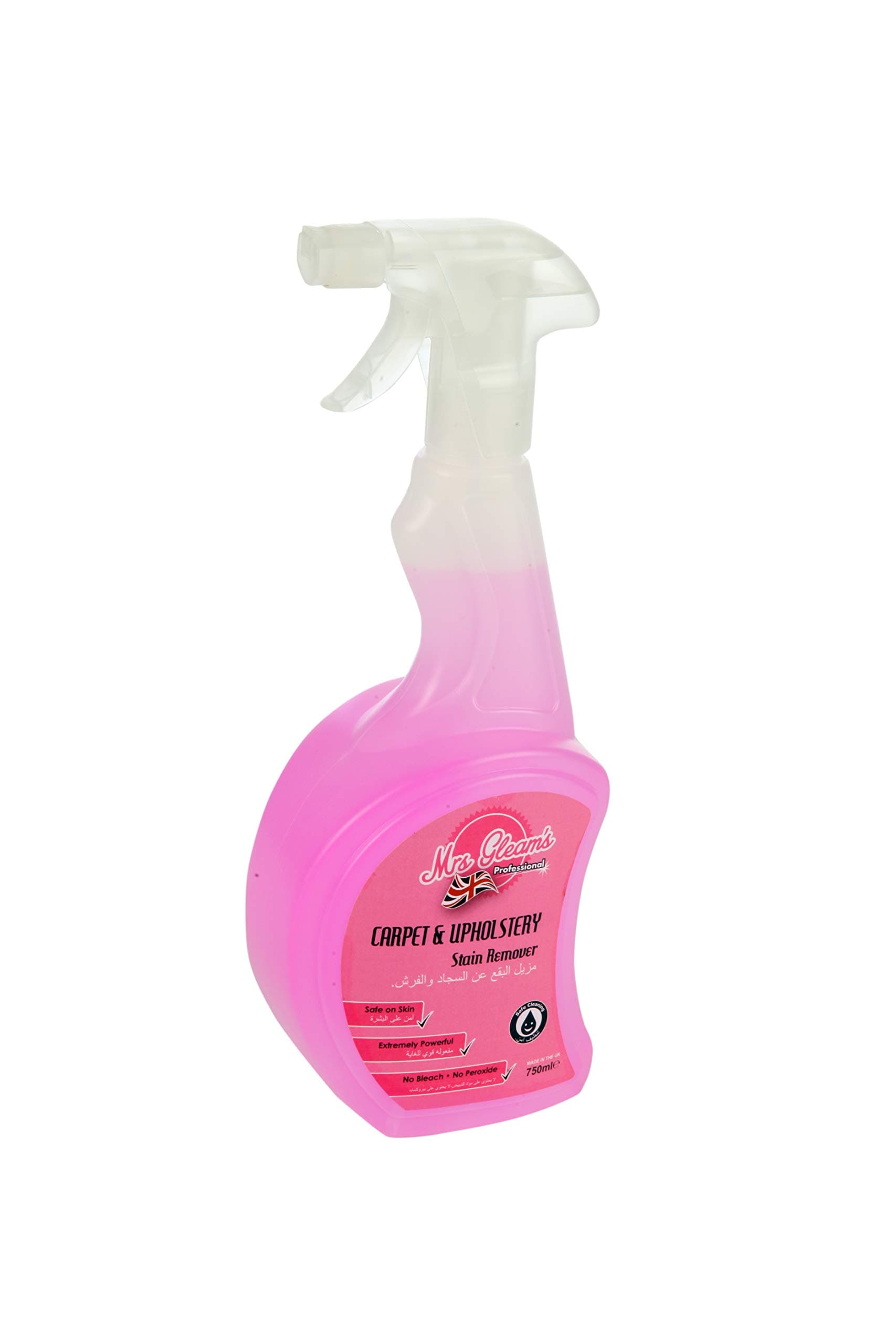 Pan Emirates Mrs Gleams Carpet & Upholstery Stain Remover, White - 750g