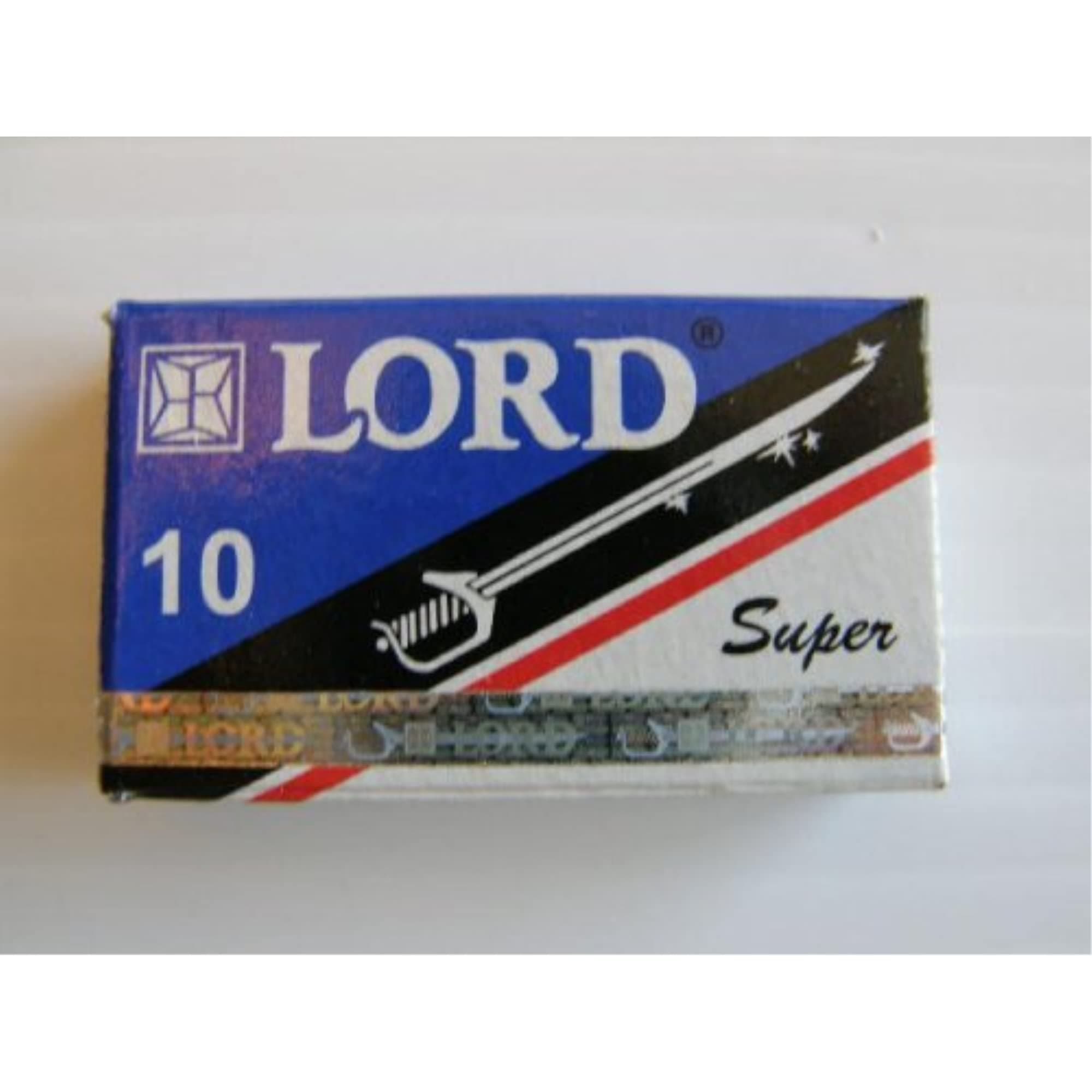 Lord 100 Super Stainless Double Edge Safety Razor Blades
