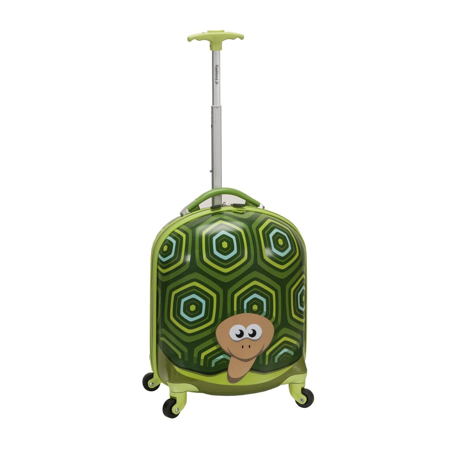 Rockland Kids Jr First Hardside Spinner Luggage, Turtle, Carry-On 19-Inch, Rockland Jr. Kids' My First Hardside Spinner Luggage