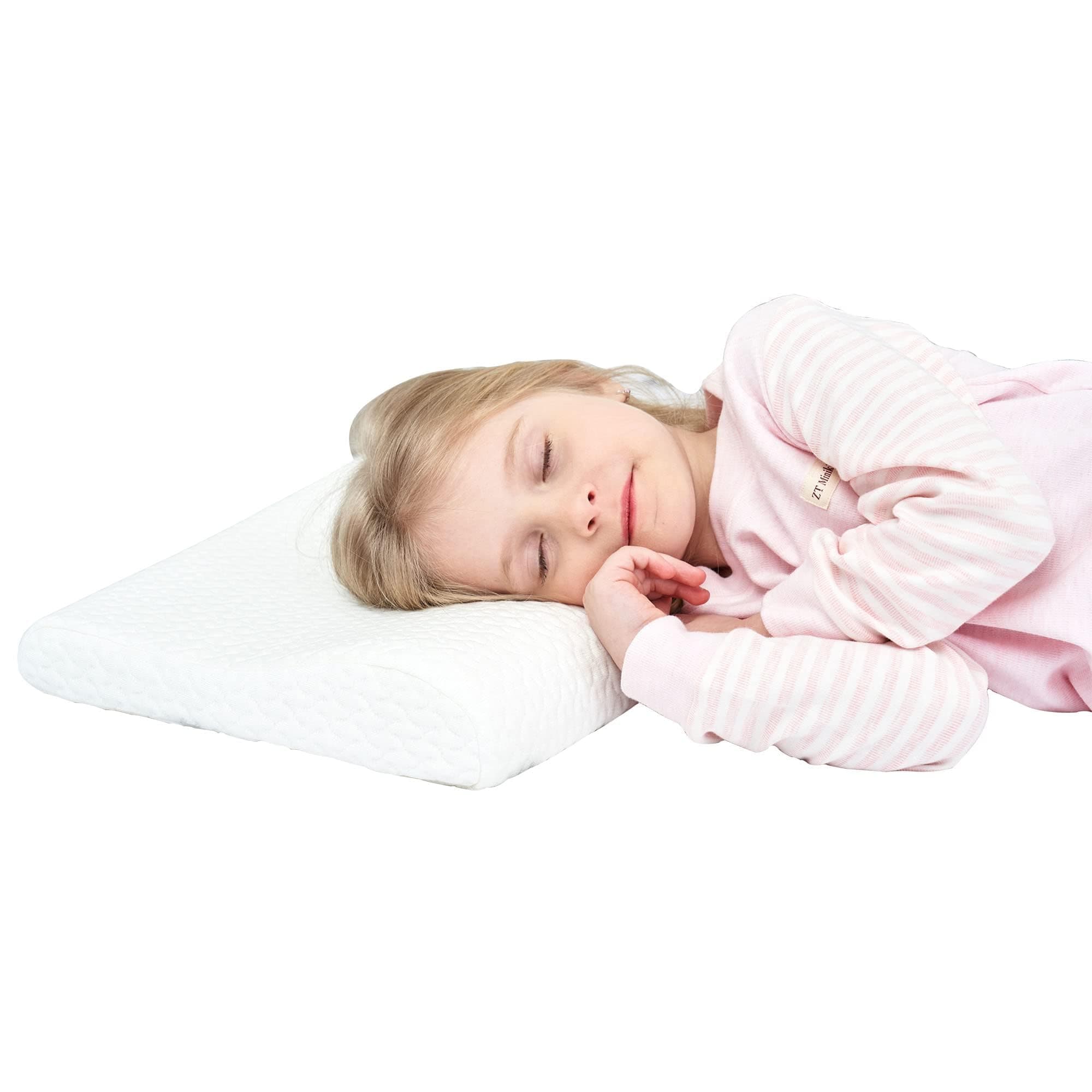 Health Children Pillow for Bed Sleeping Memory Foam Neck Pillow for Kids (3-10 Year)