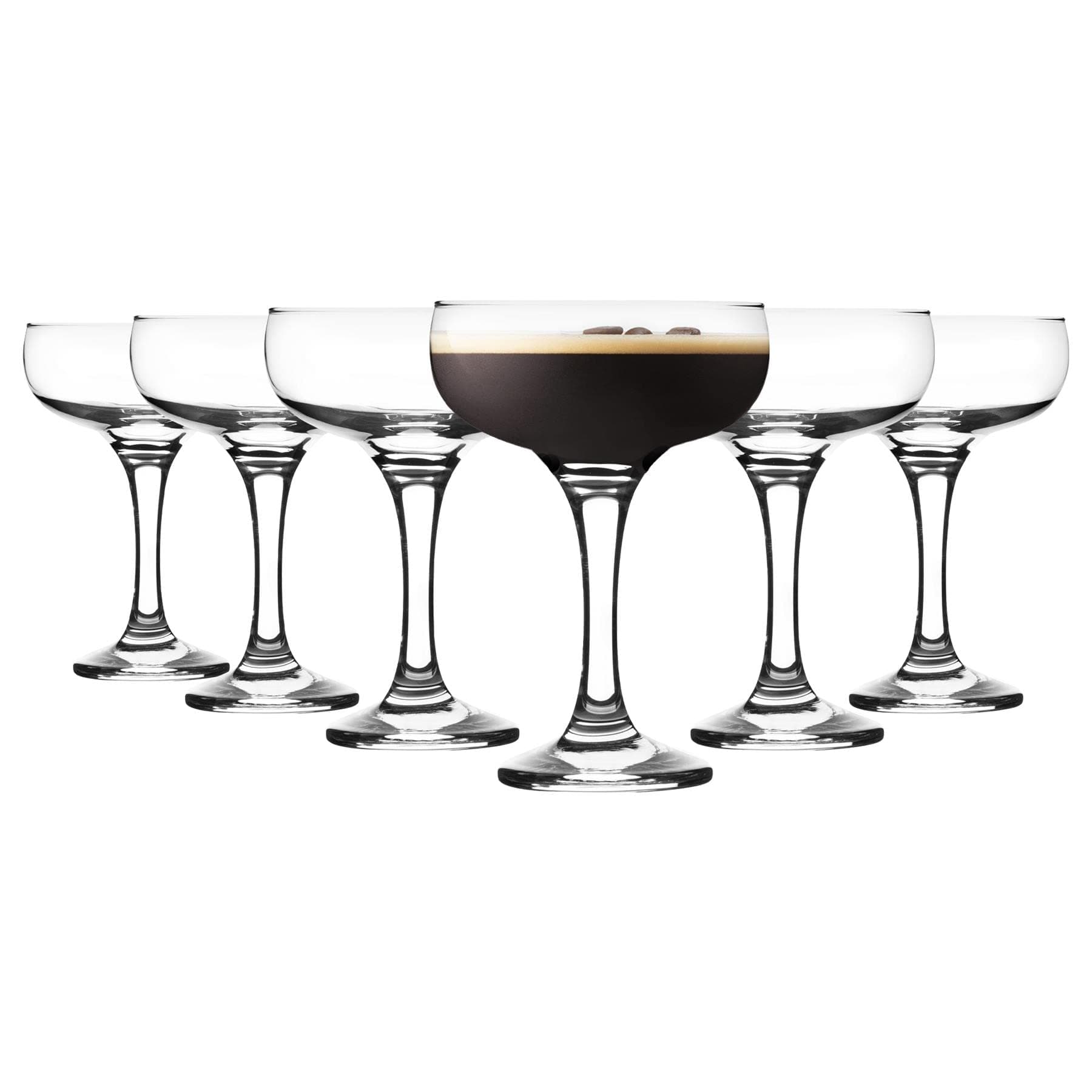 Rink Drink Espresso Martini Glasses - 200ml - Pack of 6