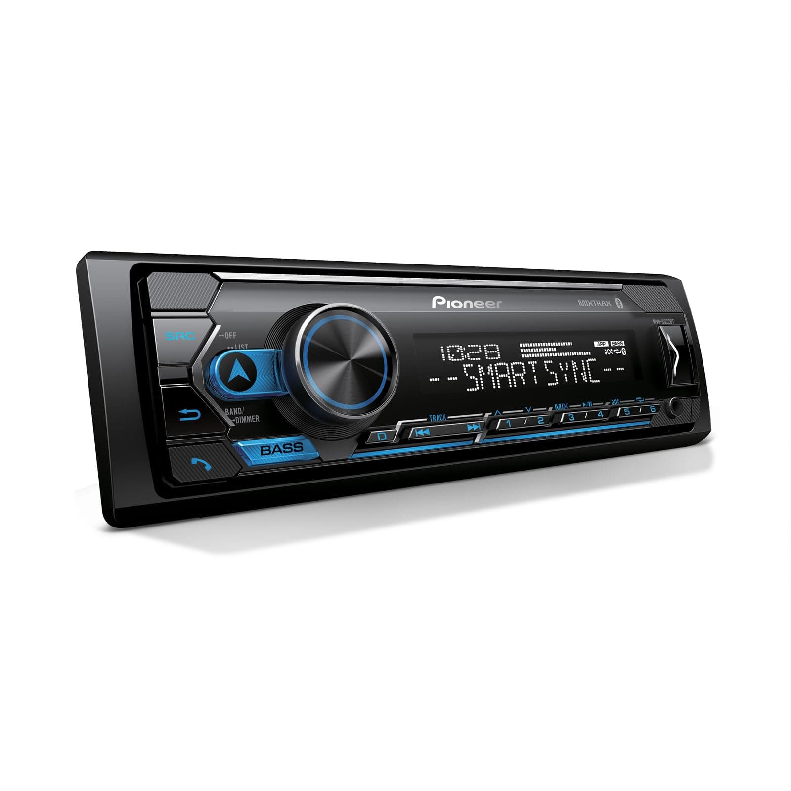 Pioneer MVH-S322BT Amazon Alexa, Pioneer Smart Sync, Bluetooth, Android, iPhone - Audio Digital Media Receiver
