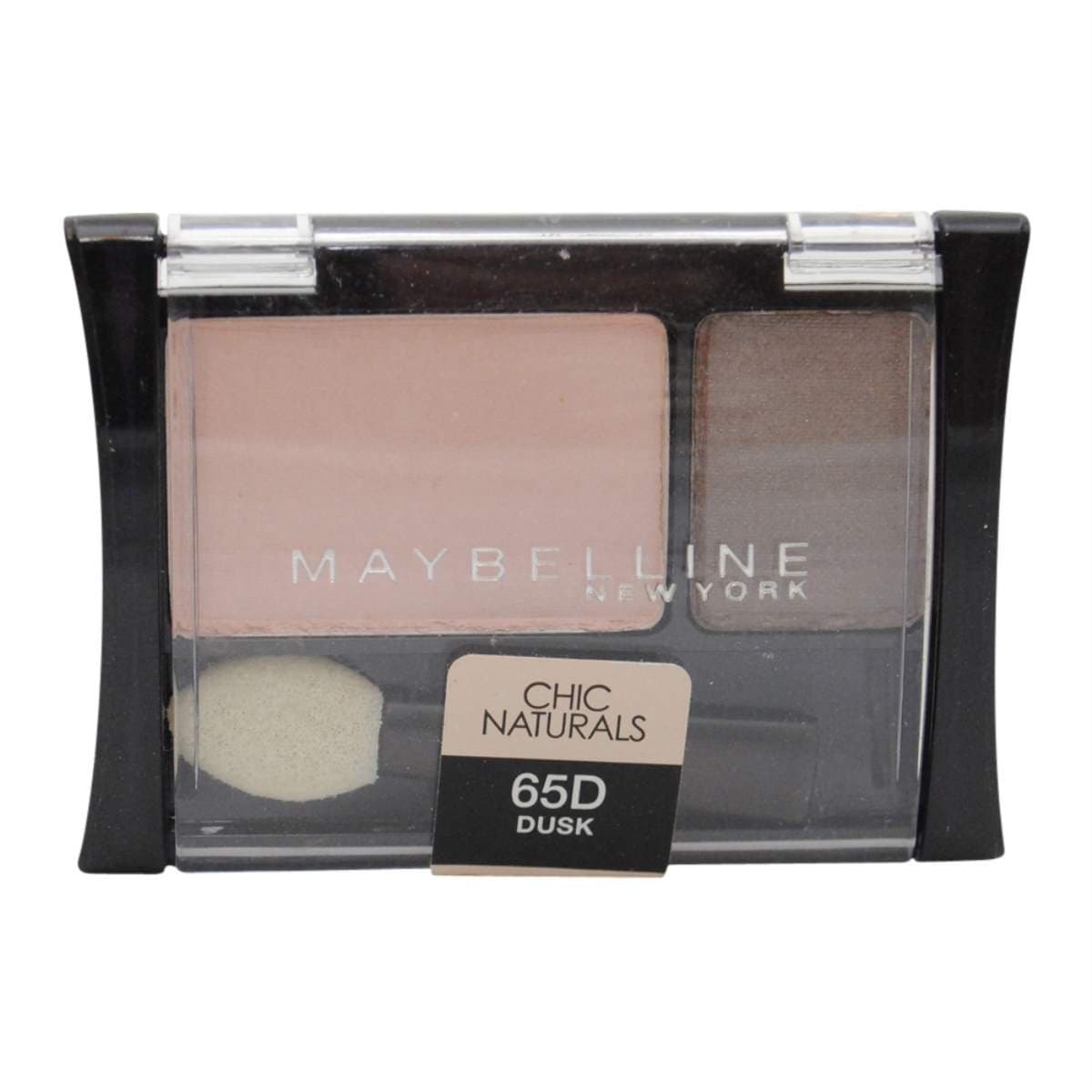 Maybelline New York Expert Wear Eyeshadow Duos, Chic Naturals 65d Dusk, 0.08 Ounce