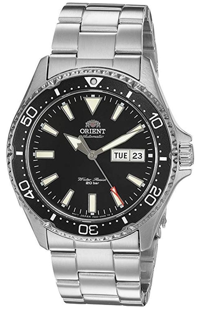 Orient Men's Kamasu Stainless Steel Japanese Automatic Diving Watch