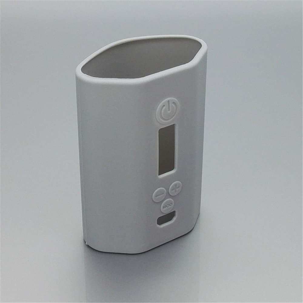 ISmoka Eleaf iStick 200W TC Protective Soft Silicone Gel Skin Sleeve Wrap Case Cover Fits iStick TC 200W Box Mod (Gray)