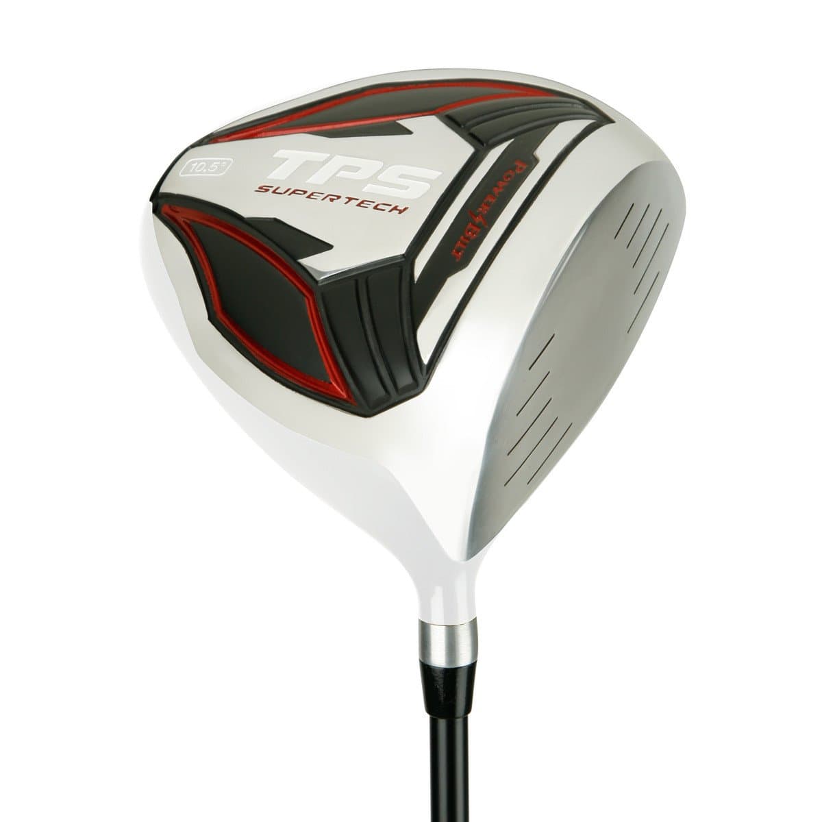 Powerbilt Golf TPS Supertech ホワイト/レッド 10.5o ドライバー (RH)