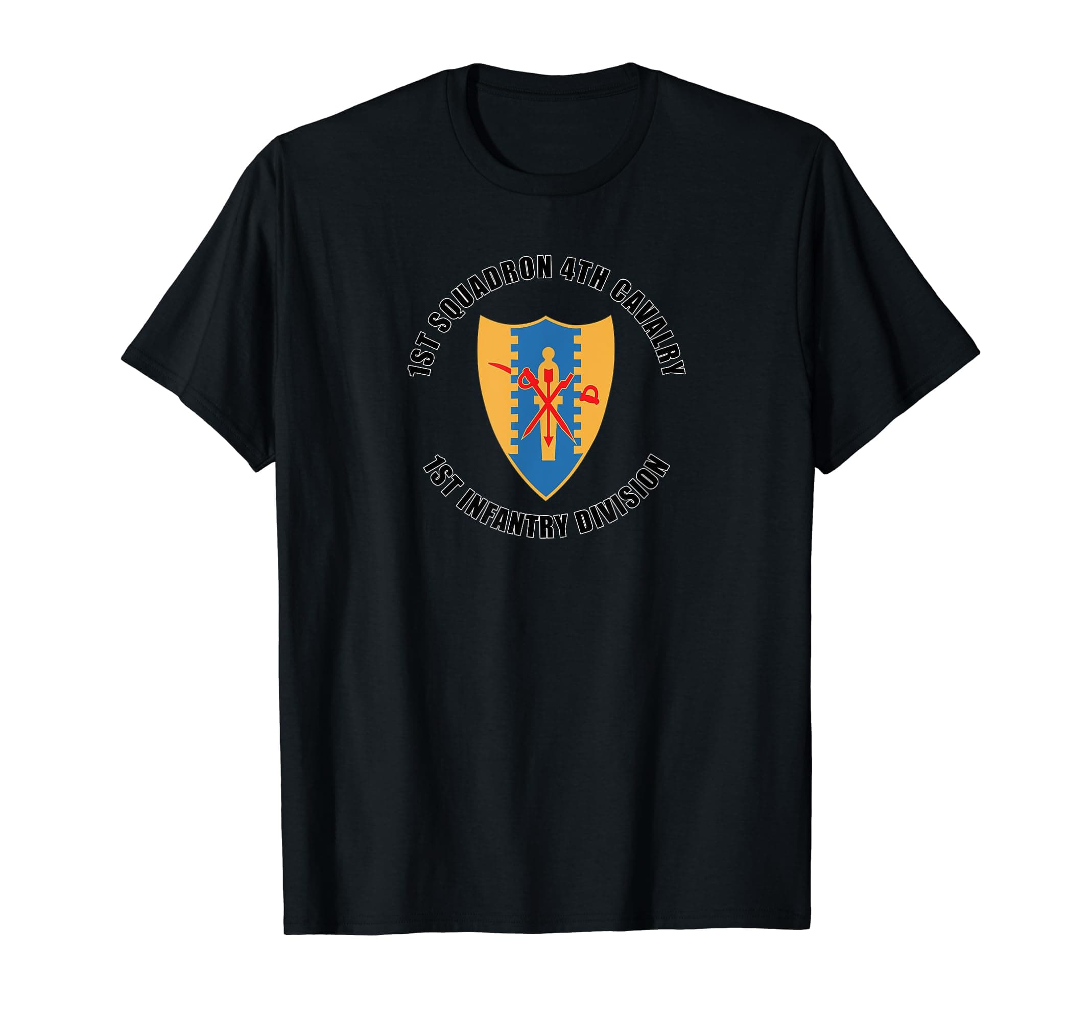 1st Squadron 4th Cavalry 1st Infantry Division Veteran Gift T-Shirt