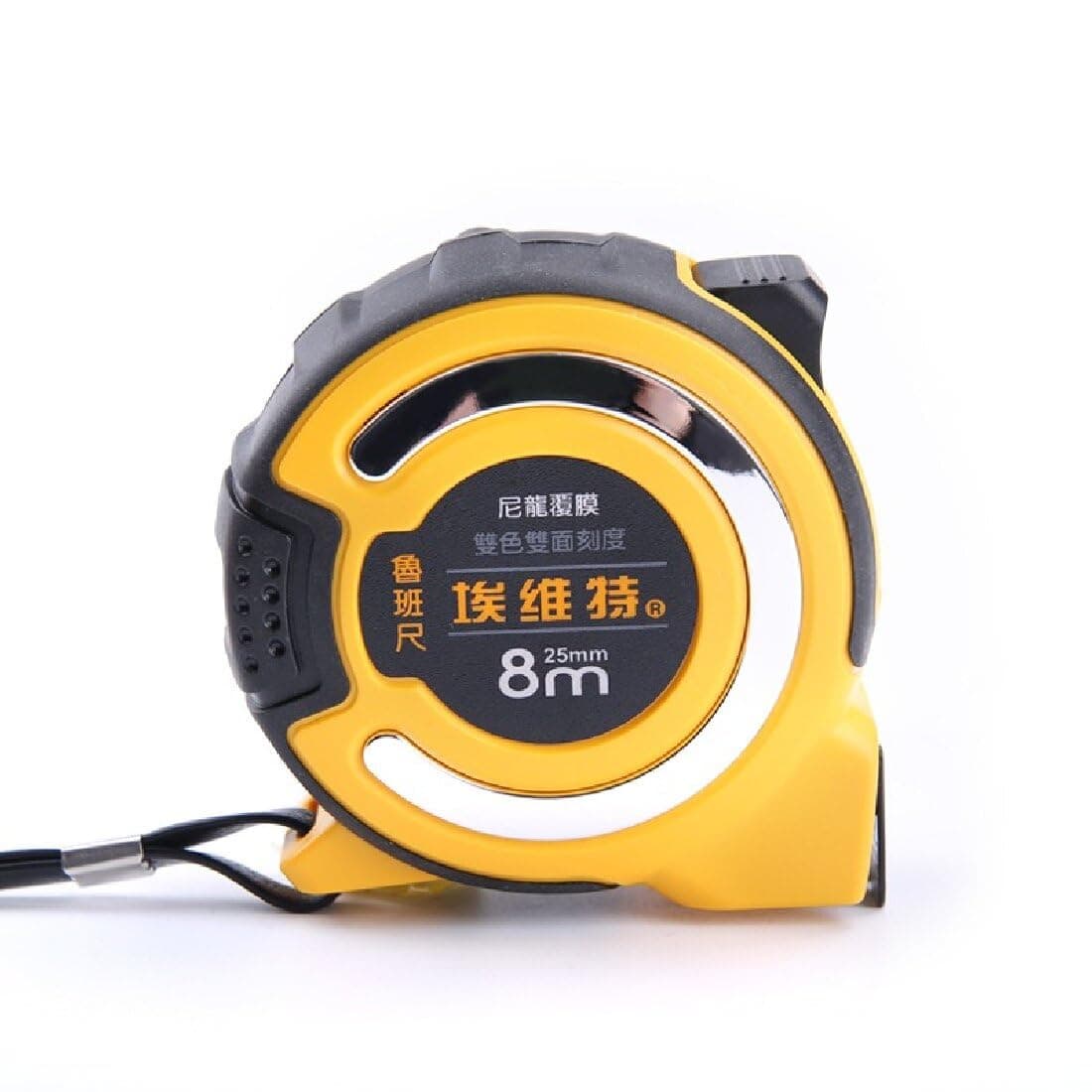 High-Precision Luban Ruler Authentic Feng Shui Ruler Tape Measure Steel Tape Measure Woodworking Ruler (7.5M)