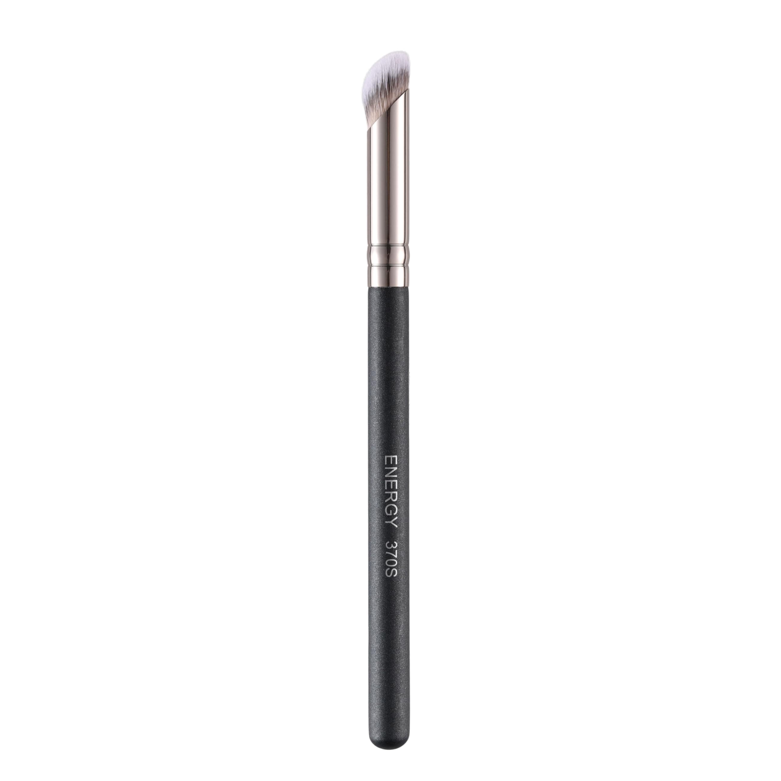 ENERGY 370s Small Concealer Brush for Targeted & Under-Eye Coverage, Makeup Brush with Vegan Synthetic Bristles