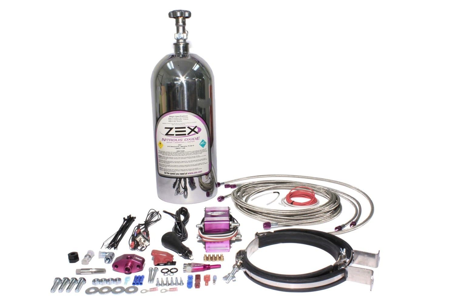 ZEX 82047P EFI Truck Polished Nitrous System