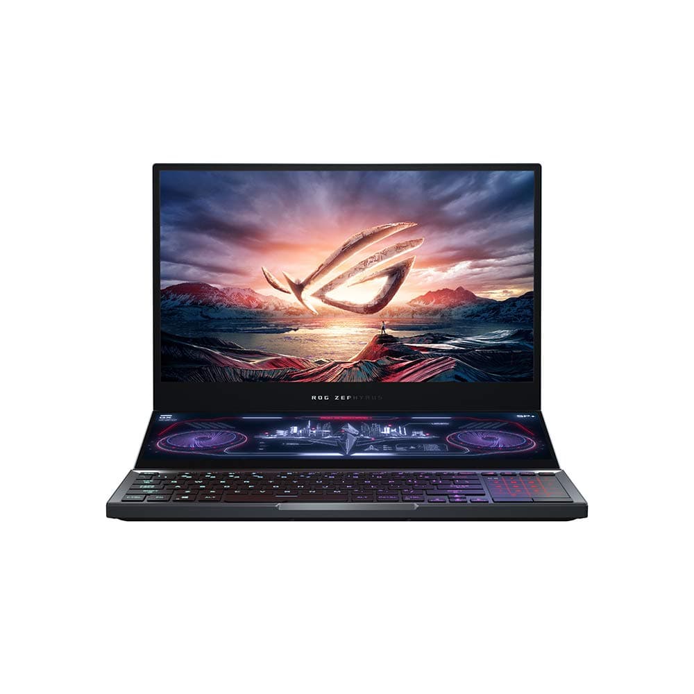 ASUS ROG Zephyrus Duo GX550LXS Ultra-HD (4K) 15.6" Gaming Laptop (Intel Core i9-10880H, NVIDIA GeForce RTX 2080 Super 8GB, 32GB RAM, 2TB M.2 NVMe PCIe 3.0, WiFi 6, Windows 10 Pro)