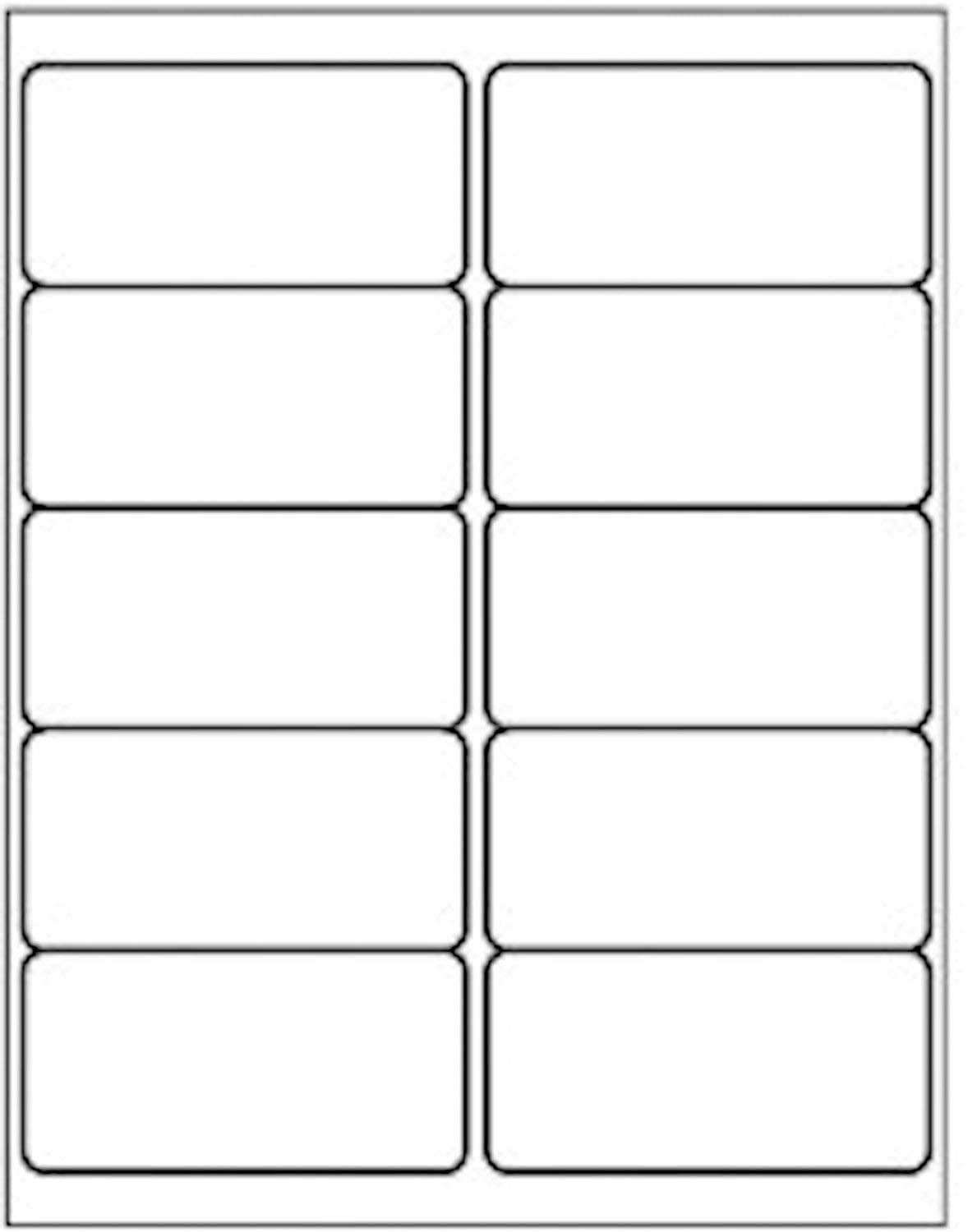 BESTEASY 10-UP Address Labels,/Address Mailing Labels 500 Sheets Shipping Sticker Labels Compatible Laser/Ink Jet Shipping Labels(5000 Labels)