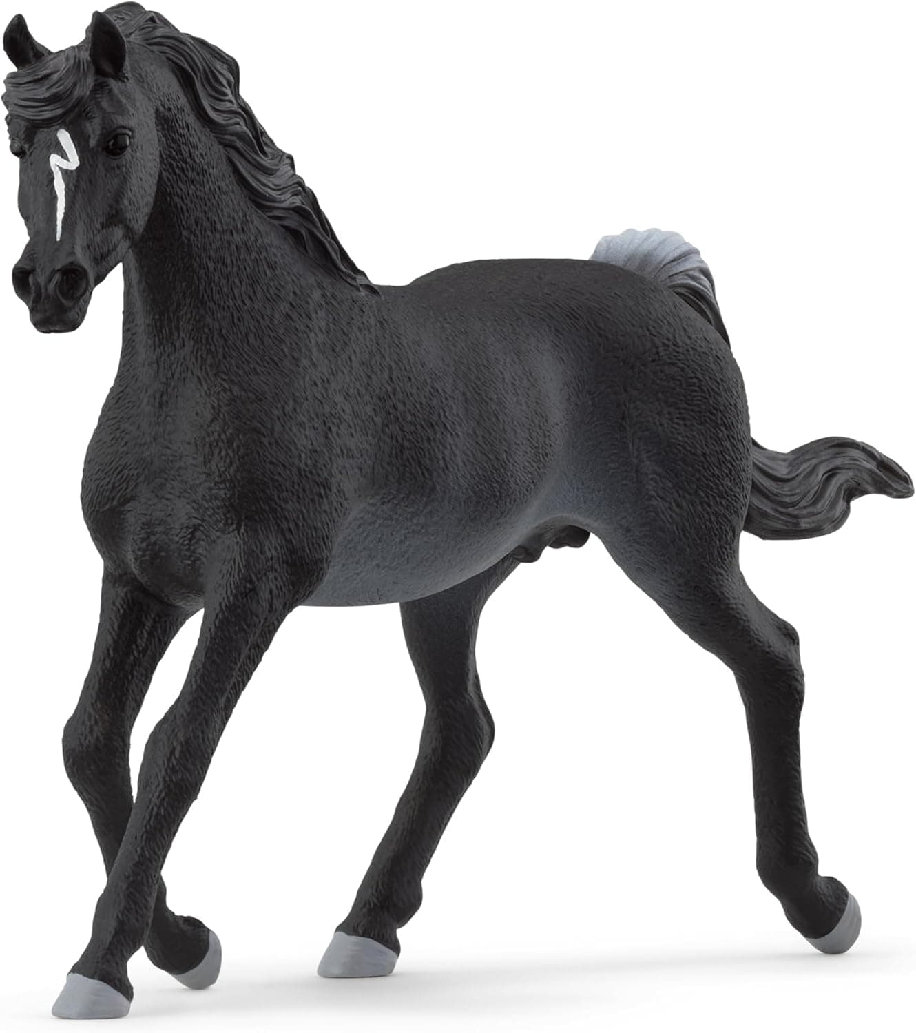 Horse Club - Rabicano Arabian Stallion Figurine - Pony Figures for Girls and Boys - Toys for Kids Ages 5+