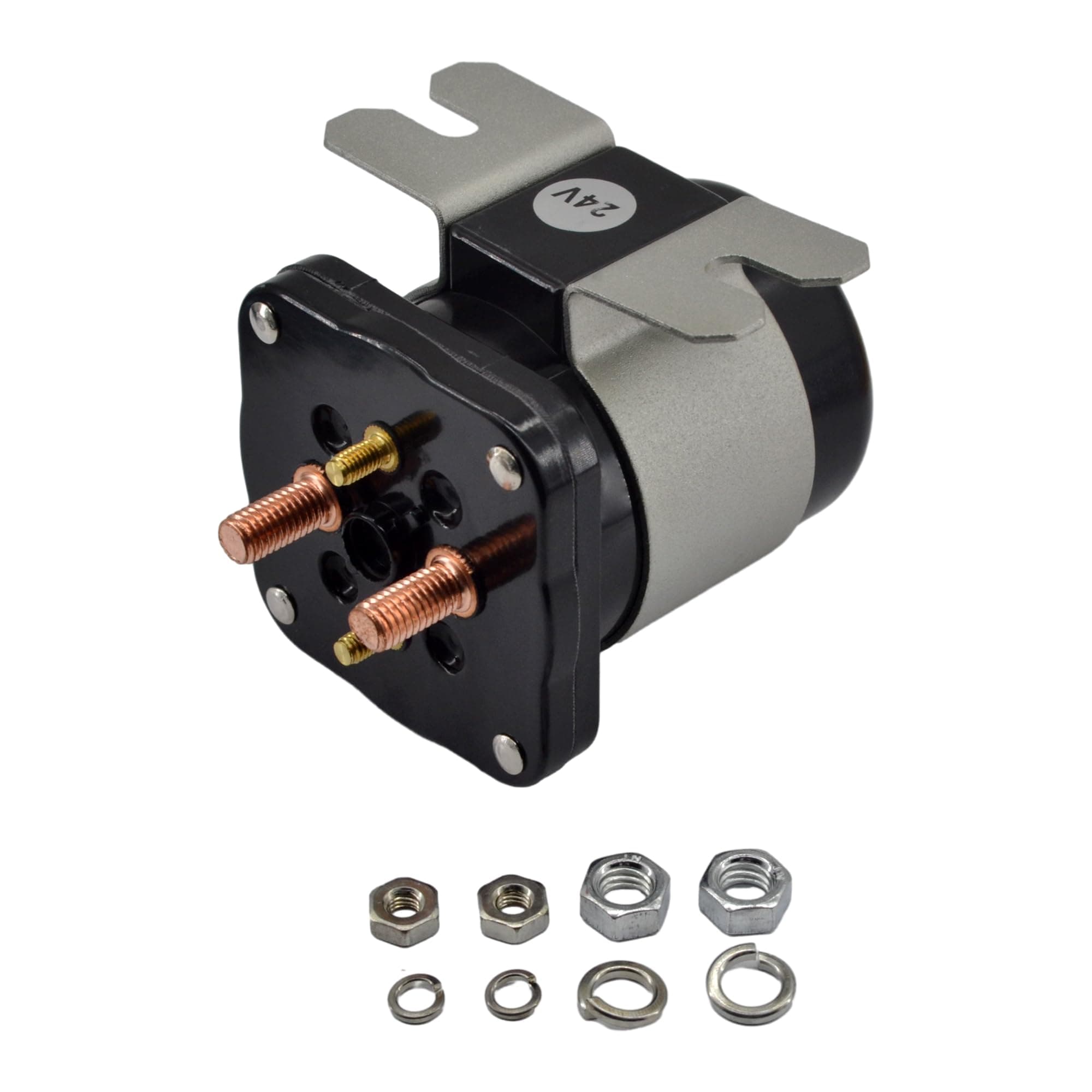 BUYMACHINERYPARTS 586-905 103101 Solenoid Contactor Relay 4 Terminal Compatible with Trombetta White Rodgers Skyjack Replacement for 586-114111 103101 146475