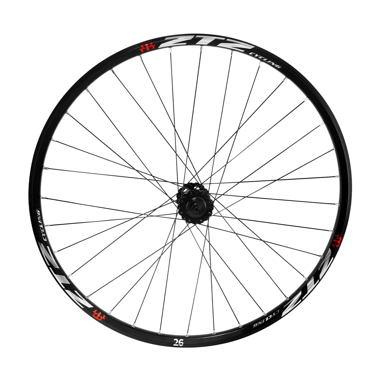 ZTZ 26"/27.5"/29" Mountain Bike Wheelset，Ultralight Aluminum Alloy Rim 32H High Strength Bike Wheels， Quick Release Disc Brake MTB Wheel Set， Compatible 7-12 Speed Cassette