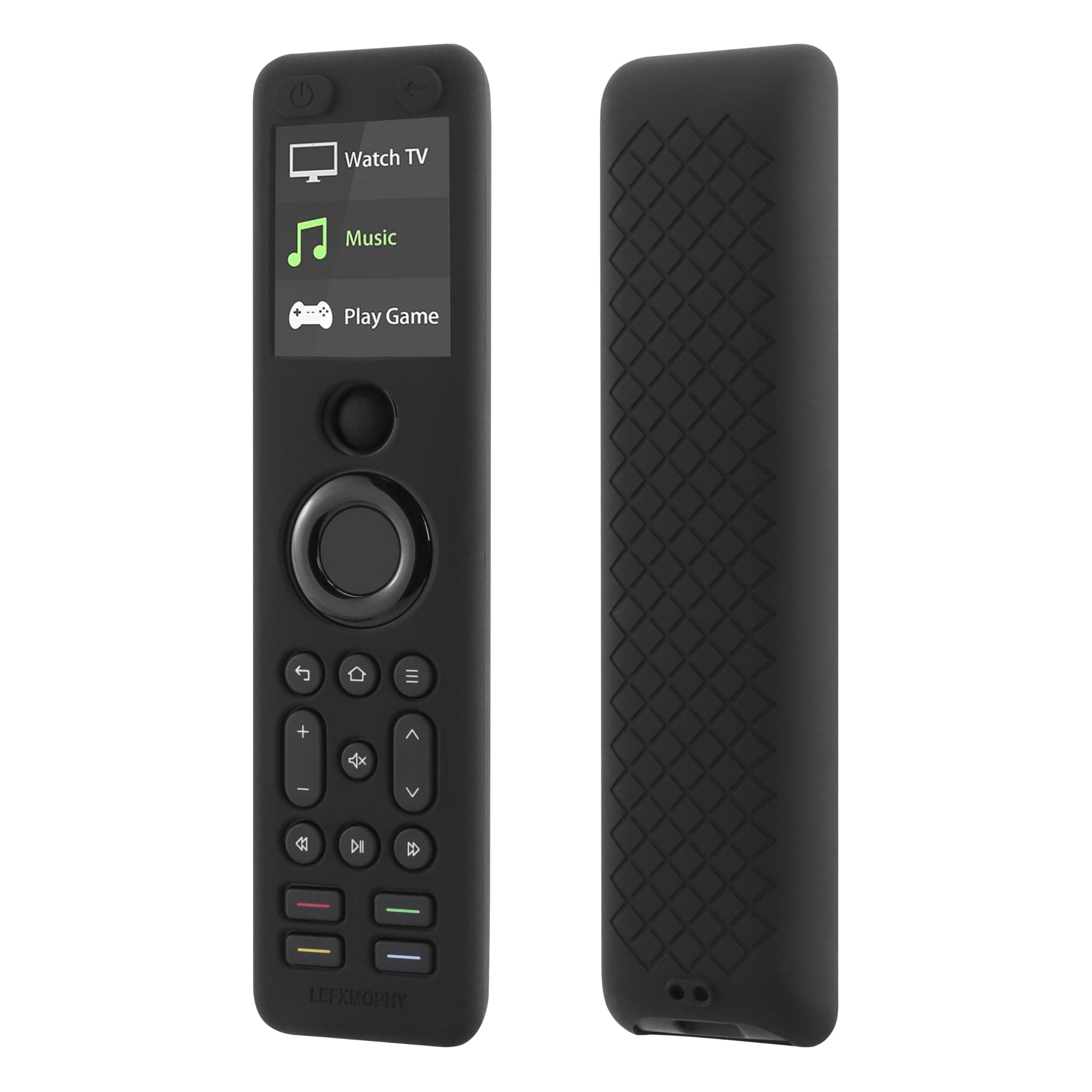 Case for SofaBaton X1S Universal Remote Control Replacment Cover Silicone Protective Sleeve - Black