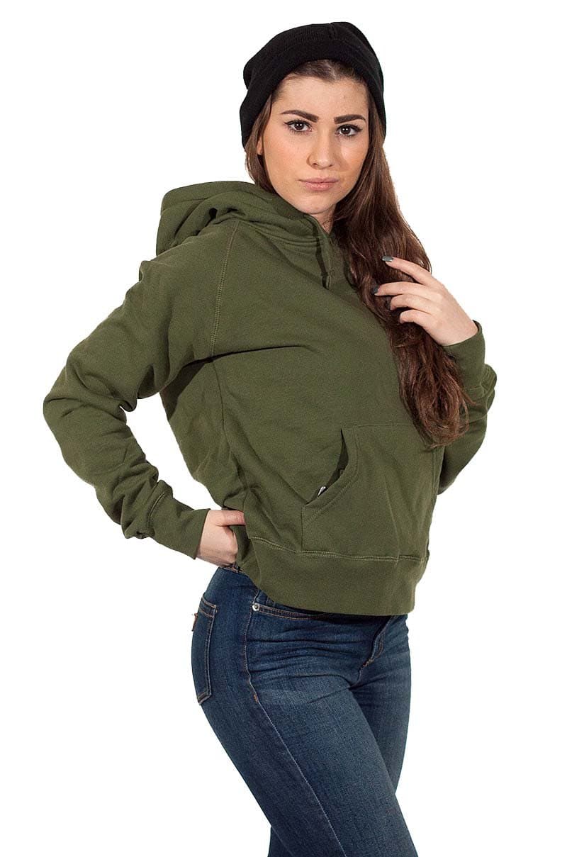 Ladies Hooded Sweatshirts Sizes XS to 4XL HOODIES FOR WORK CASUAL SPORTS LEISURE (24 2XL / XXL, OLIVE GREEN)