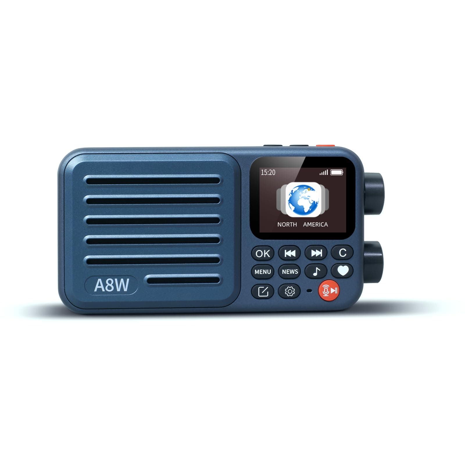 Choyong A8W Portable Smart Internet Radio Receiver WIFI/4G Speaker with FM,Micro-SD Card,All World Radios,for Home with WiFi,Digital Radio,choyoung Radio