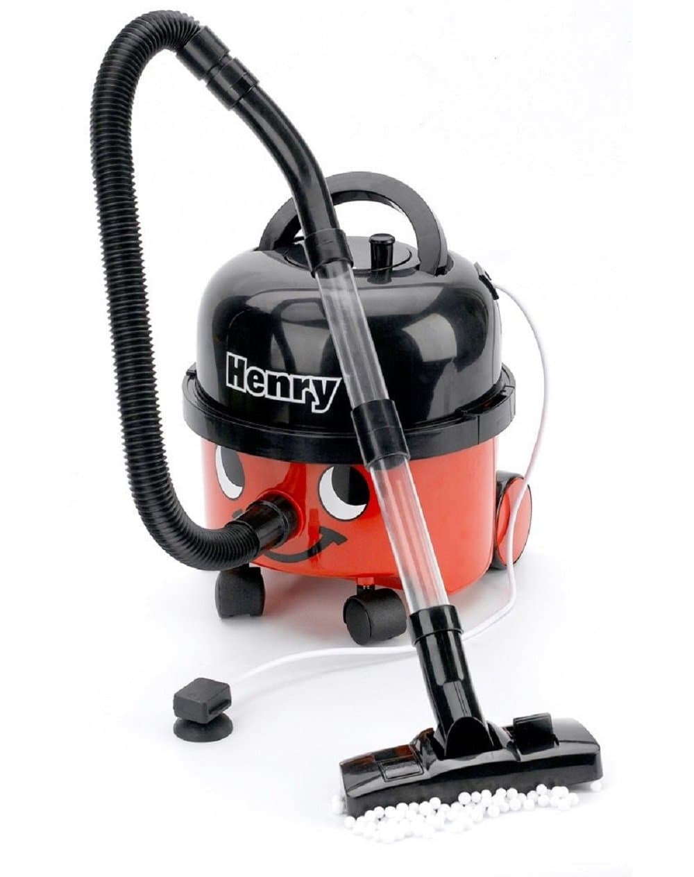 Little Henry Vacuum Toy for Children Aged 3+, Red/Black, 23.7 x 22.55 23.5 cm, 580