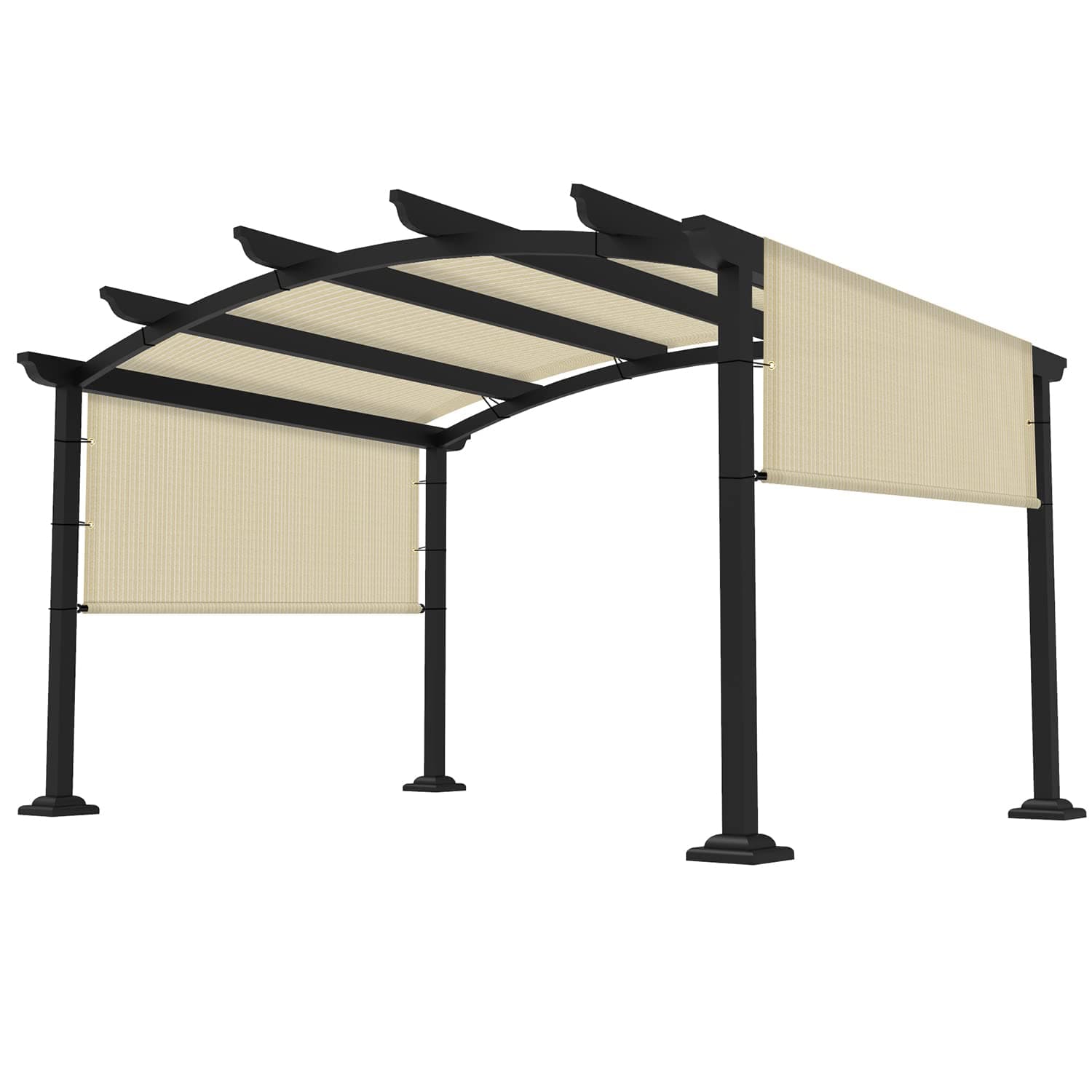 Pergola Shade Cover Universal Replacement Canopy for Outdoor Patio Porch Backyard Gazebo with Grommets Weighted Rods