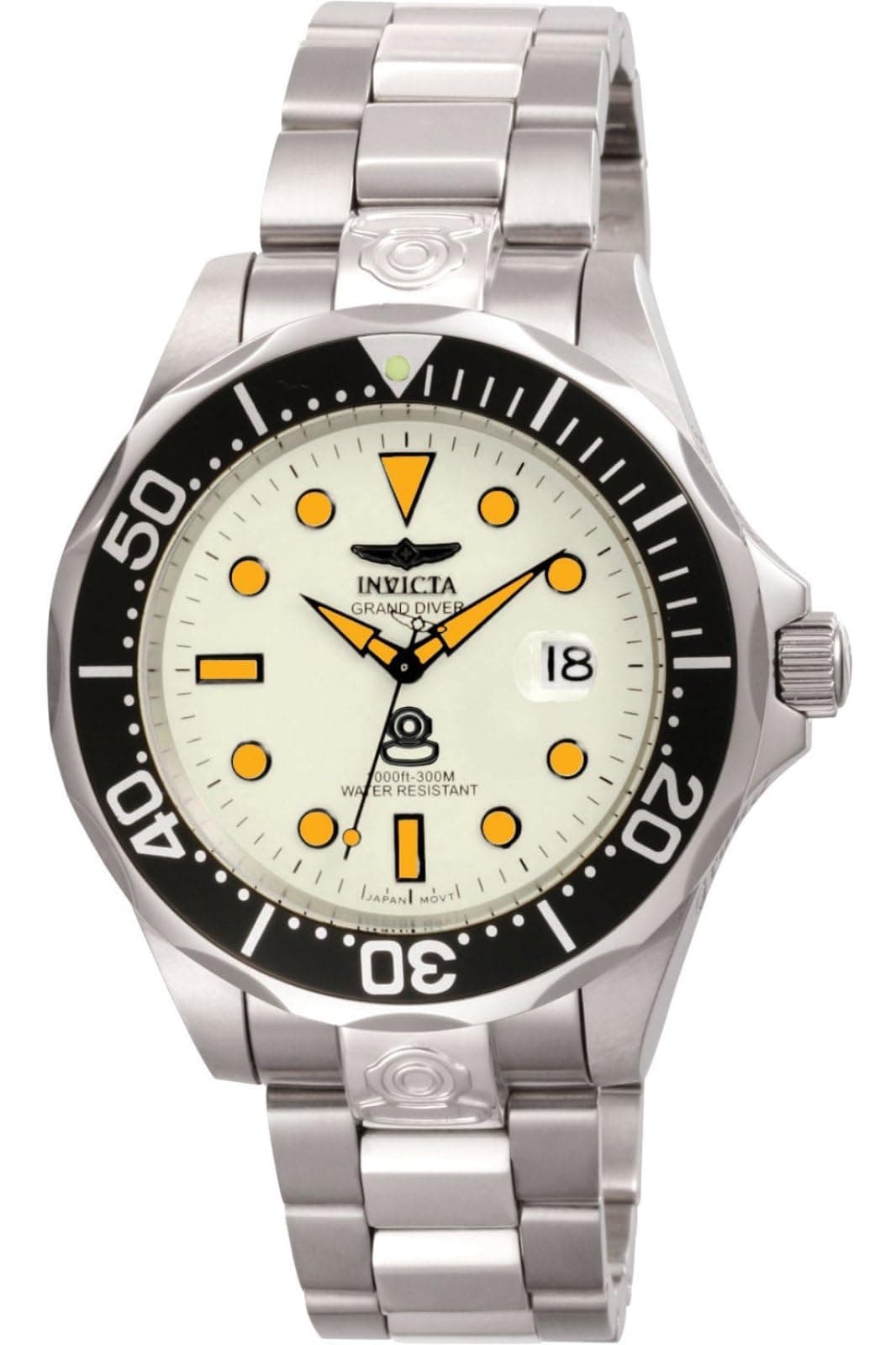 Invicta Men's 10640 Pro Diver Diver Buckle 300m Watch, Stainless Steel, 10640