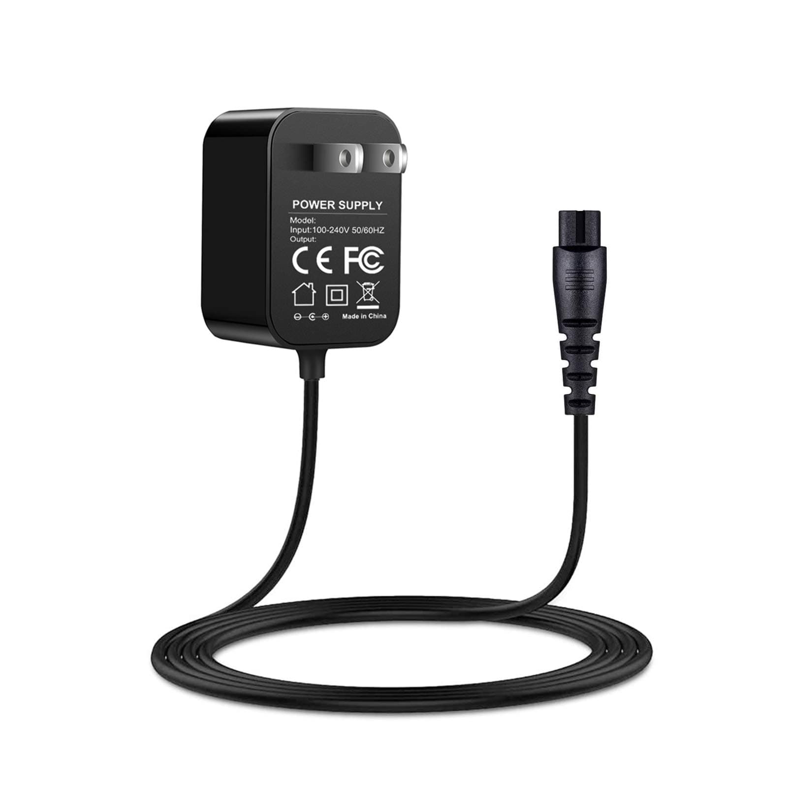 12V Charger for Remington Shaver PA-1204N F7800 F5-5800 F5790 F7790 R5150 R6130 R6150 R7150 MS5120 MS2-390 R9100 R9170 RS8986 Replacement Remington Razor Trimmer PA-1204N Power Cord